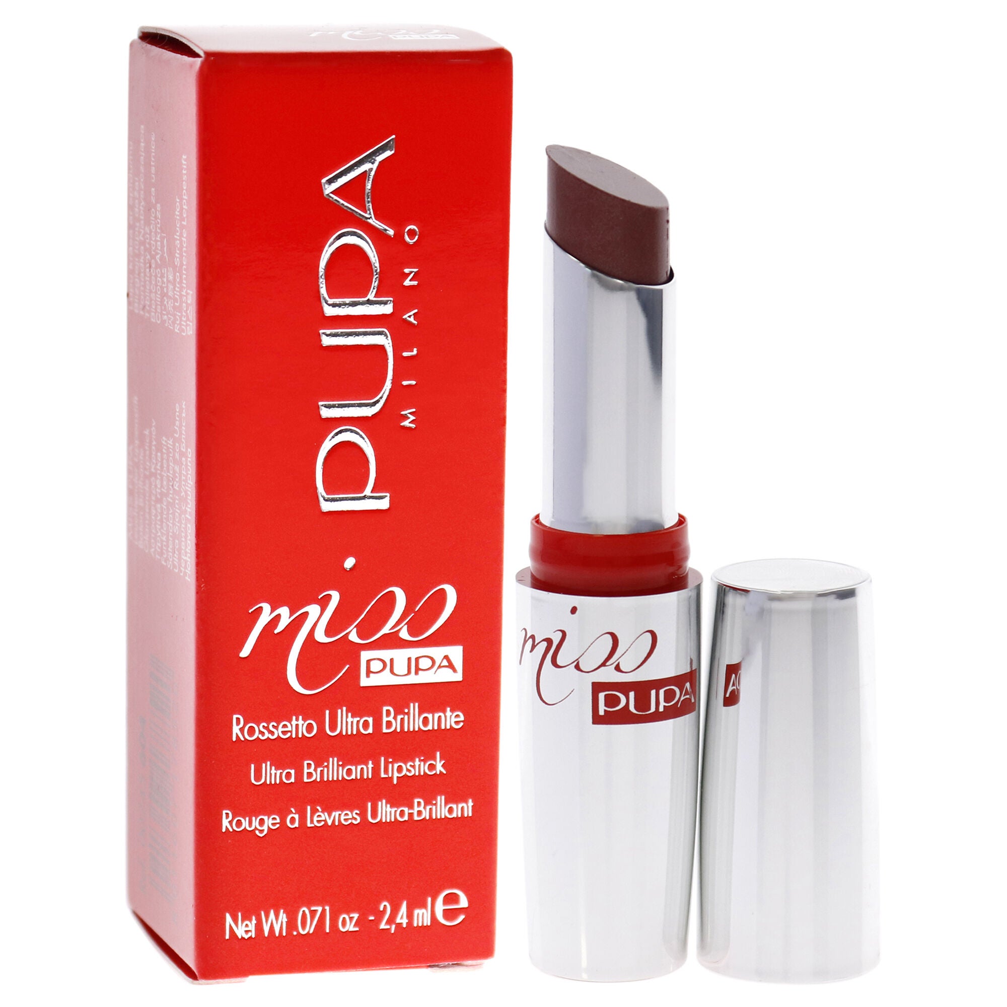 Miss Pupa Ultra Brilliant Lipstick - 604 Elite by Pupa Milano for Women - 0.071 oz Lipstick, , alternate image number 6