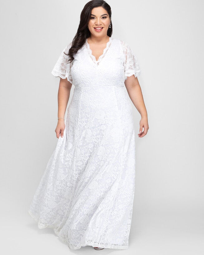 Blissful Lace Wedding Gown, , alternate image number null