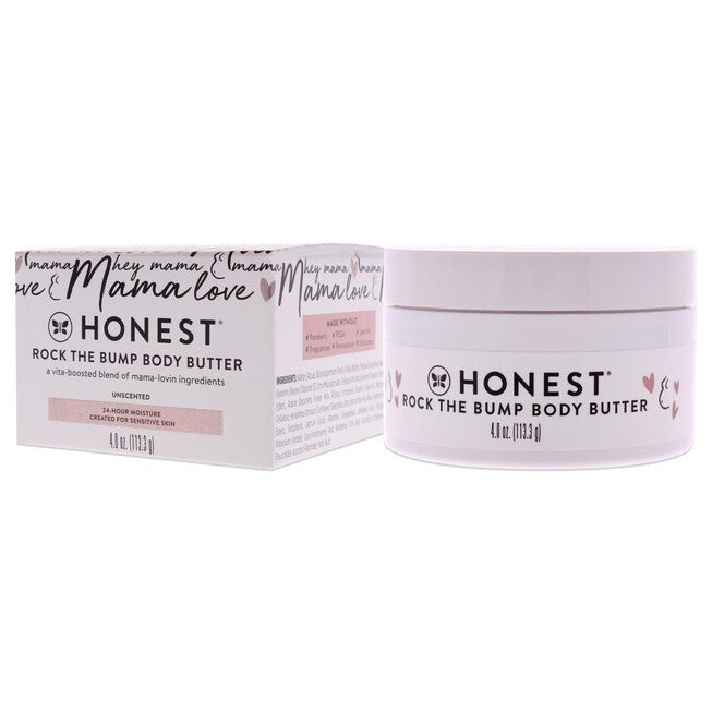 Rock the Bump Body Butter by Honest for Women - 4 oz Body Butter, NA, alternate image number null