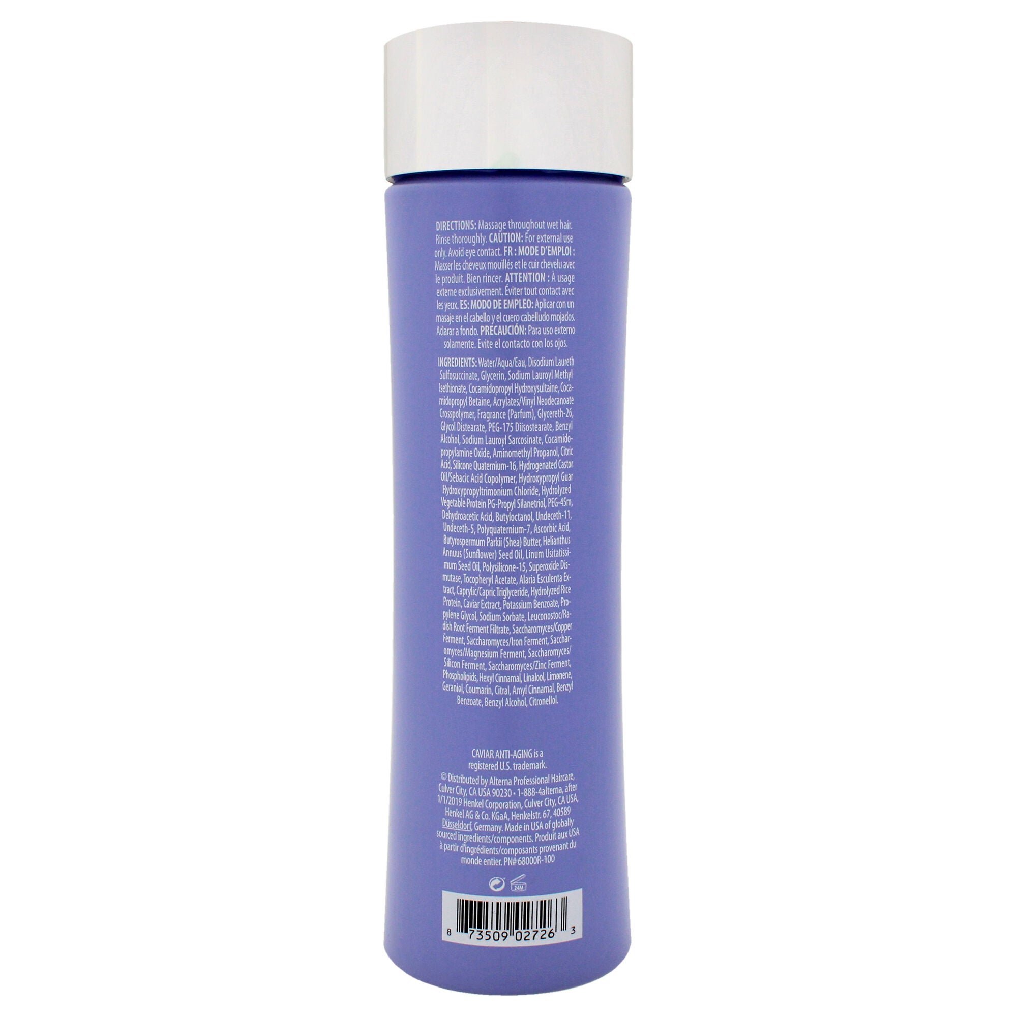 Caviar Anti-Aging Restructuring Bond Repair Shampoo by Alterna for Unisex - 8.5 oz Shampoo, See Description, alternate image number 1