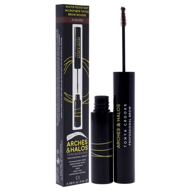 Microfiber Tinted Brow Mousse - Auburn by Arches and Halos for Women - 0.106 oz Mousse, NA, alternate image number null