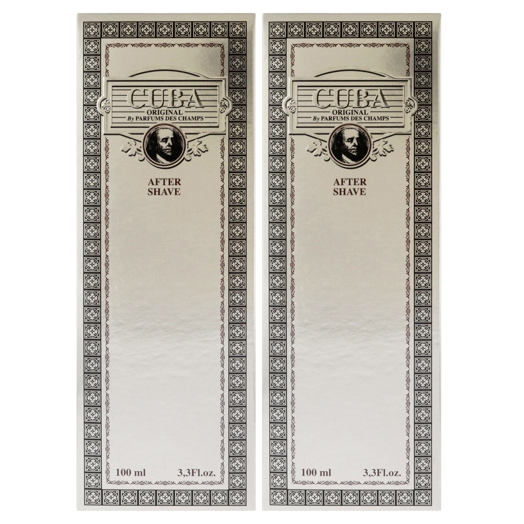 Cuba Gold by Cuba for Men - 3.3 oz Aftershave - Pack of 2, Clear, alternate image number 4