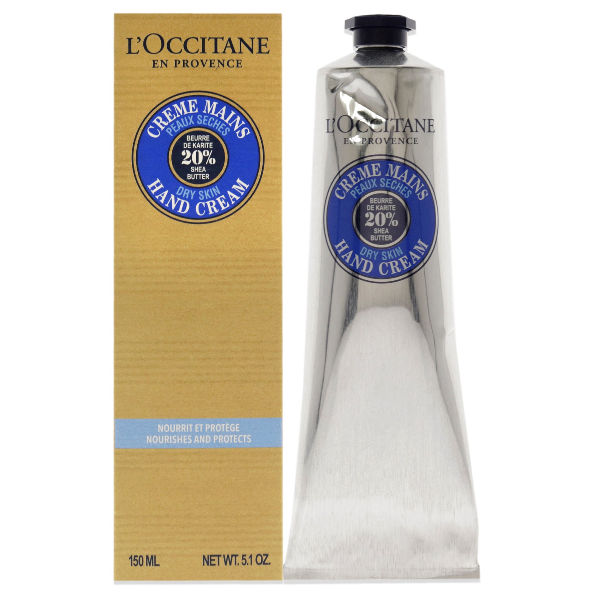 Shea Butter Hand Cream - Dry Skin by LOccitane for Unisex - 5.1 oz Cream, See Description, hi-res image number 0