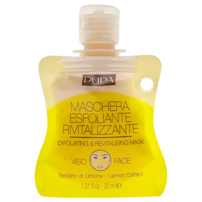 Exfoliating and Revitalizing Face Mask - Lemon Extract by Pupa Milano for Unisex - 1.01 oz Mask, NA, hi-res image number null