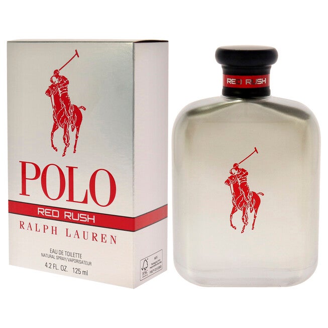 Polo Red Rush by Ralph Lauren for Men - 4.2 oz EDT Spray, NA, alternate image number null