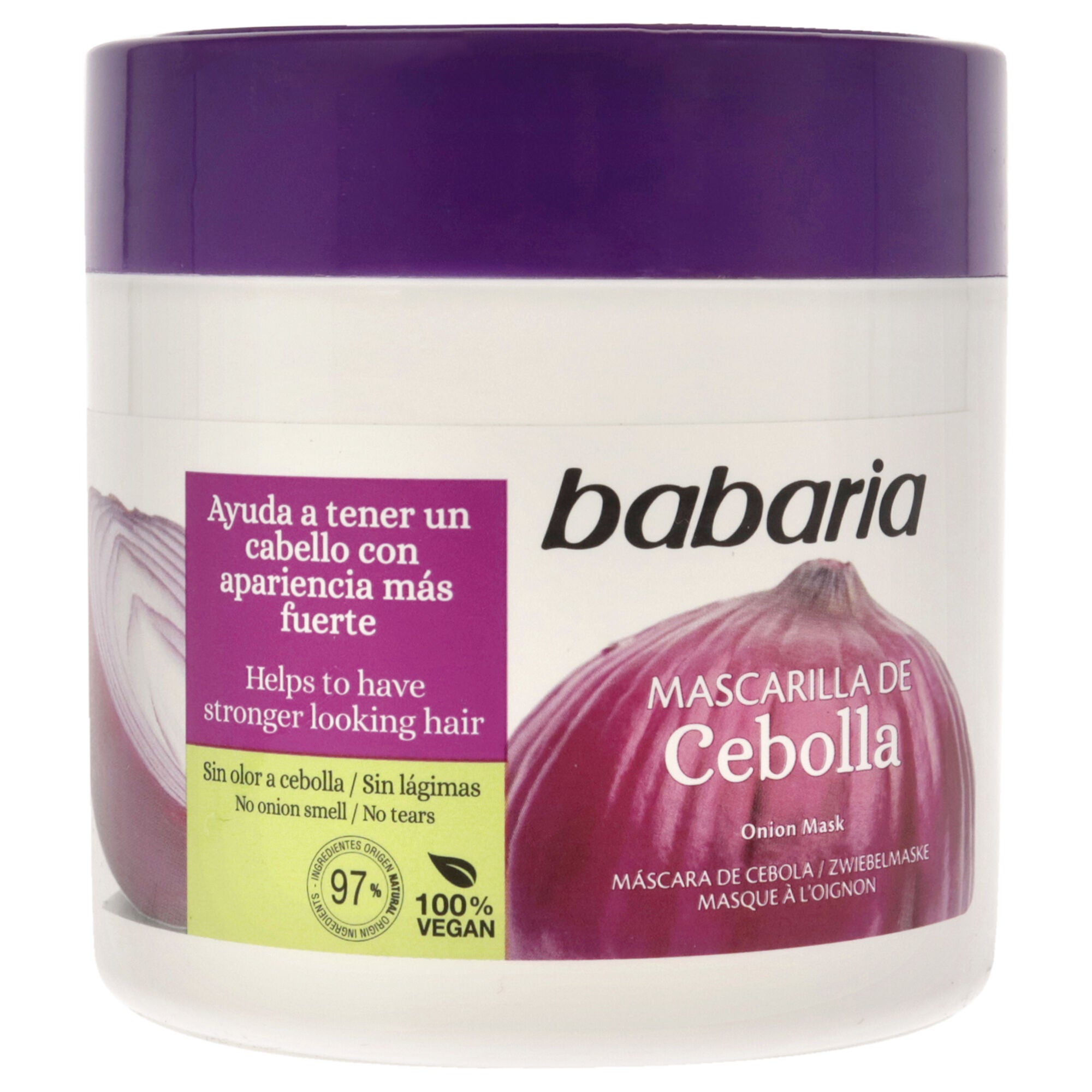 Onion Hair Mask by Babaria for Unisex - 13.5 oz Masque, See Description, hi-res image number 0