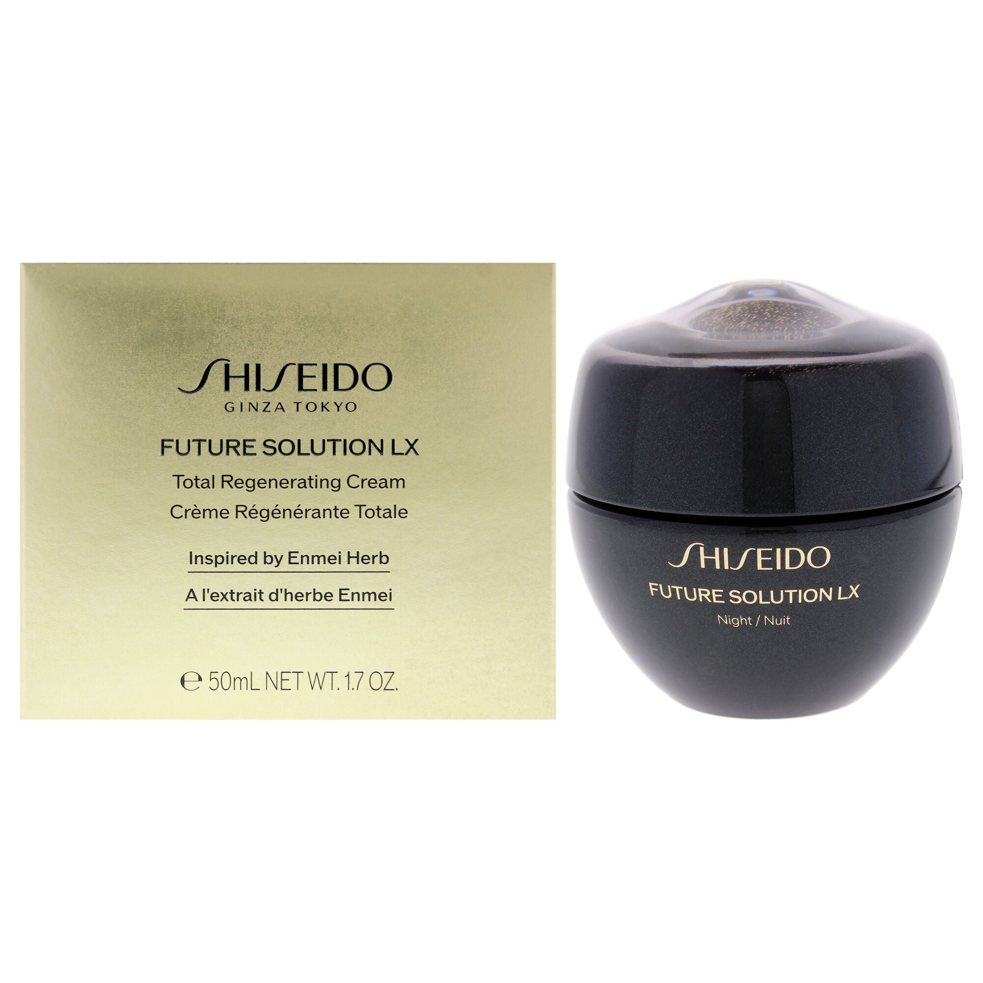 Future Solution LX Total Regenerating Cream by Shiseido for Unisex - 1.7 oz Cream, See Description, hi-res image number 0