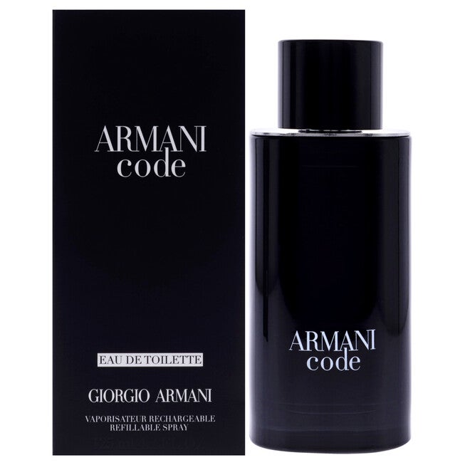 Armani Code by Giorgio Armani for Men - 4.2 oz EDT Spray (Refillable), NA, hi-res image number null