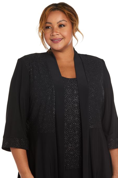 Faux 3-Piece Pant Set with Lace Detail, , alternate image number null