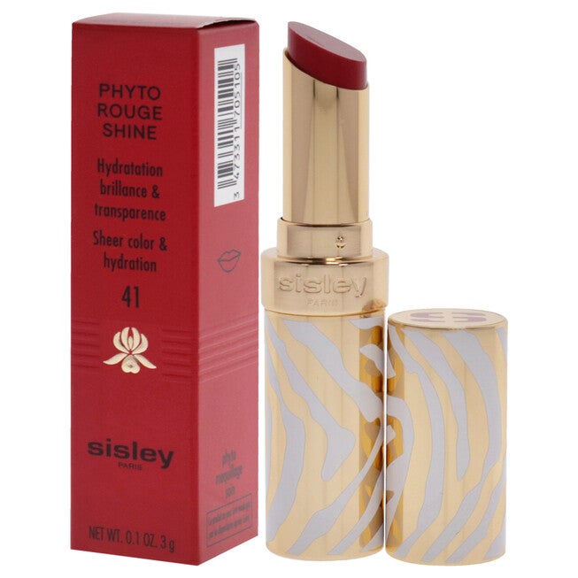 Phyto-Rouge Shine Lipstick - 41 Sheer Red Love by Sisley for Women - 0.1 oz Lipstick (Refillable), NA, alternate image number null