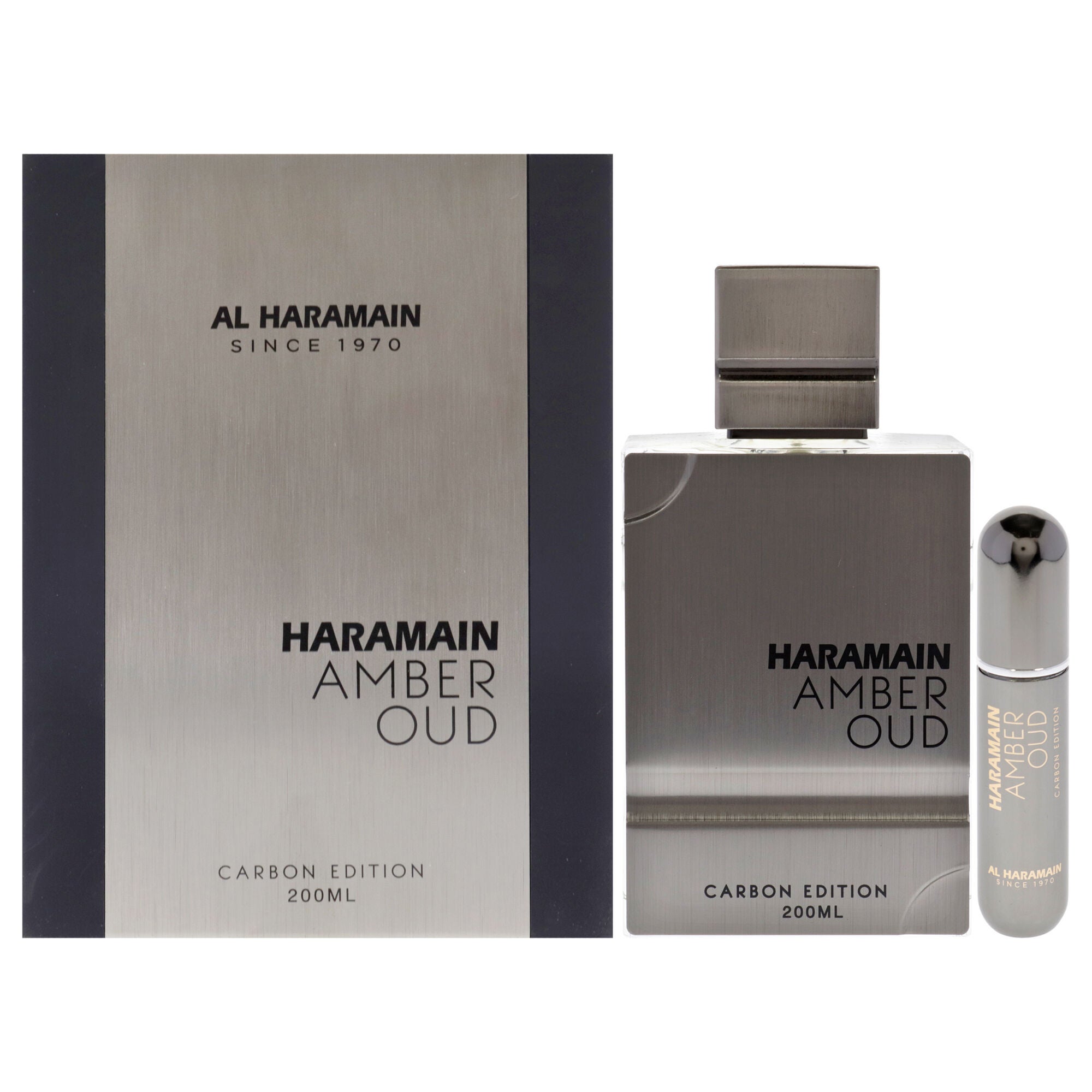 Amber Oud - Carbon Edition by Al Haramain for Men - 6.7 oz EDP Spray, See Description, hi-res image number 0