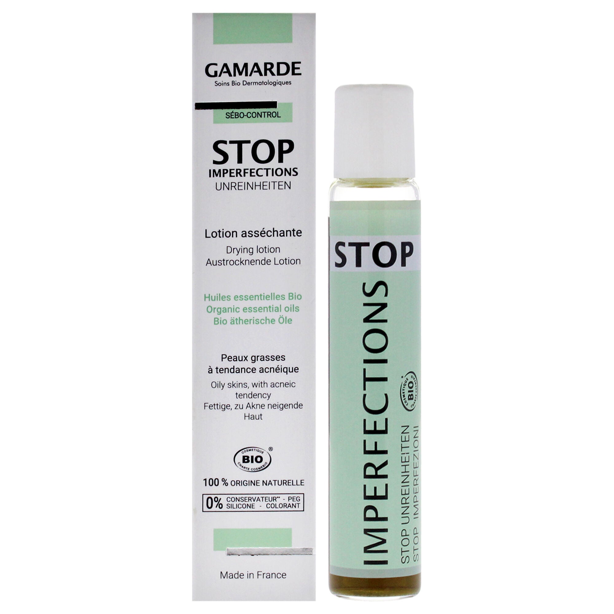 Stop Imperfections Drying Lotion by Gamarde for Women - 0.33 oz Lotion, See Description, hi-res image number 0