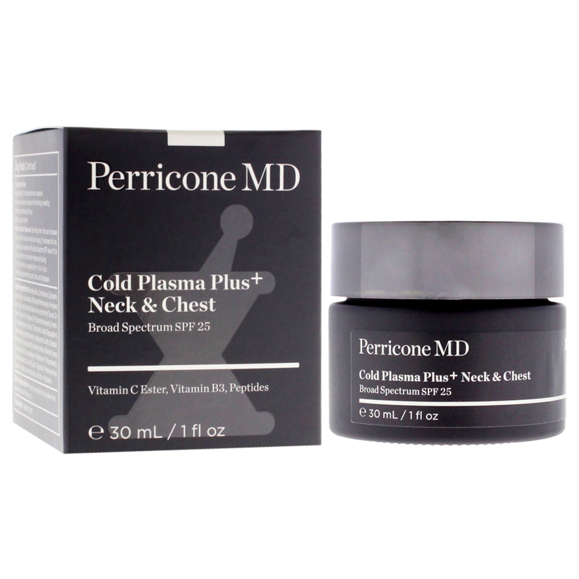 Cold Plasma Plus Neck and Chest SPF 25 by Perricone MD for Unisex - 1 oz Moisturizer, See Description, alternate image number 1