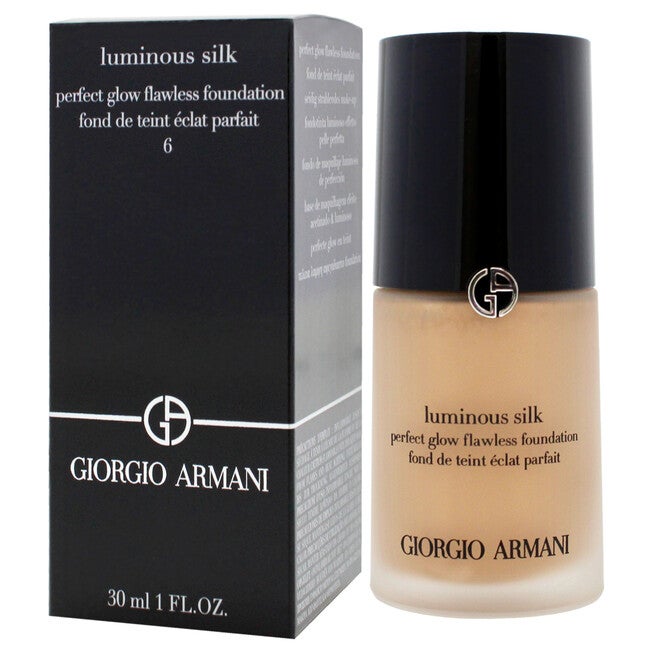 Luminous Silk Foundation - # 6 Medium/Warm by Giorgio Armani for Women - 1 oz Foundation, , alternate image number null