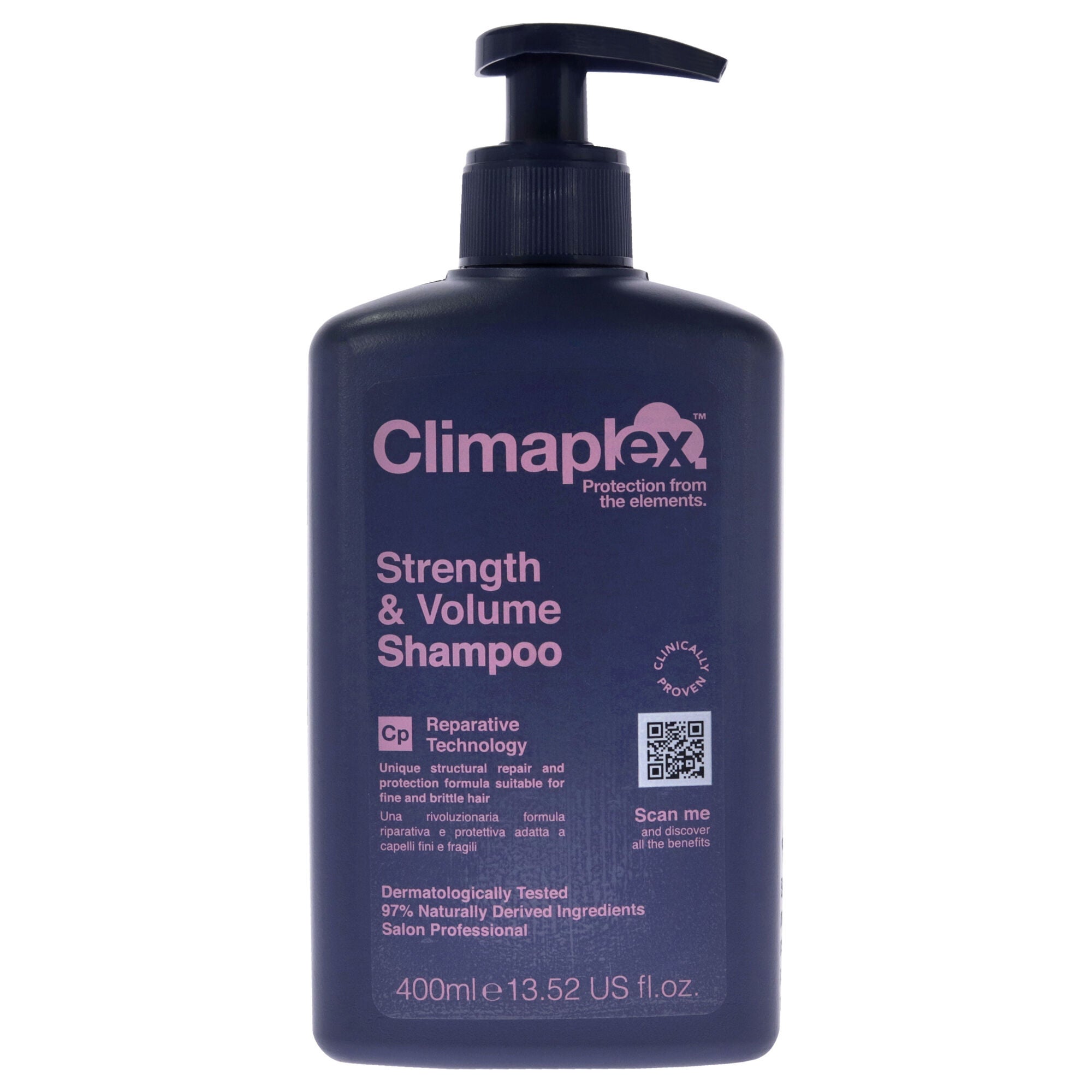 Strength and Volume Shampoo by Climaplex for Unisex - 13.52 oz Shampoo, See Description, hi-res image number 0