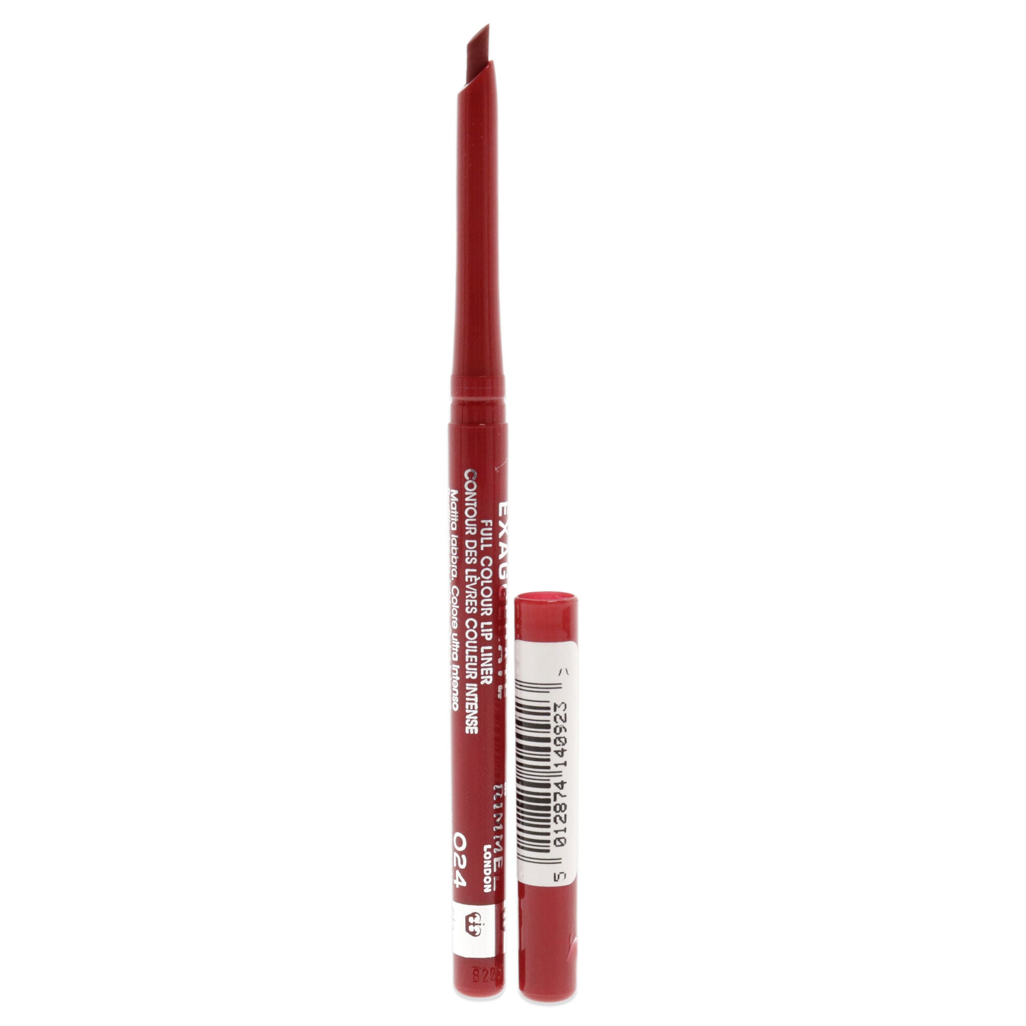 Exaggerate Full Color Lip Liner - 024 Red Diva by Rimmel London for Women - 0.008 oz Lip Liner, See Description, alternate image number 1