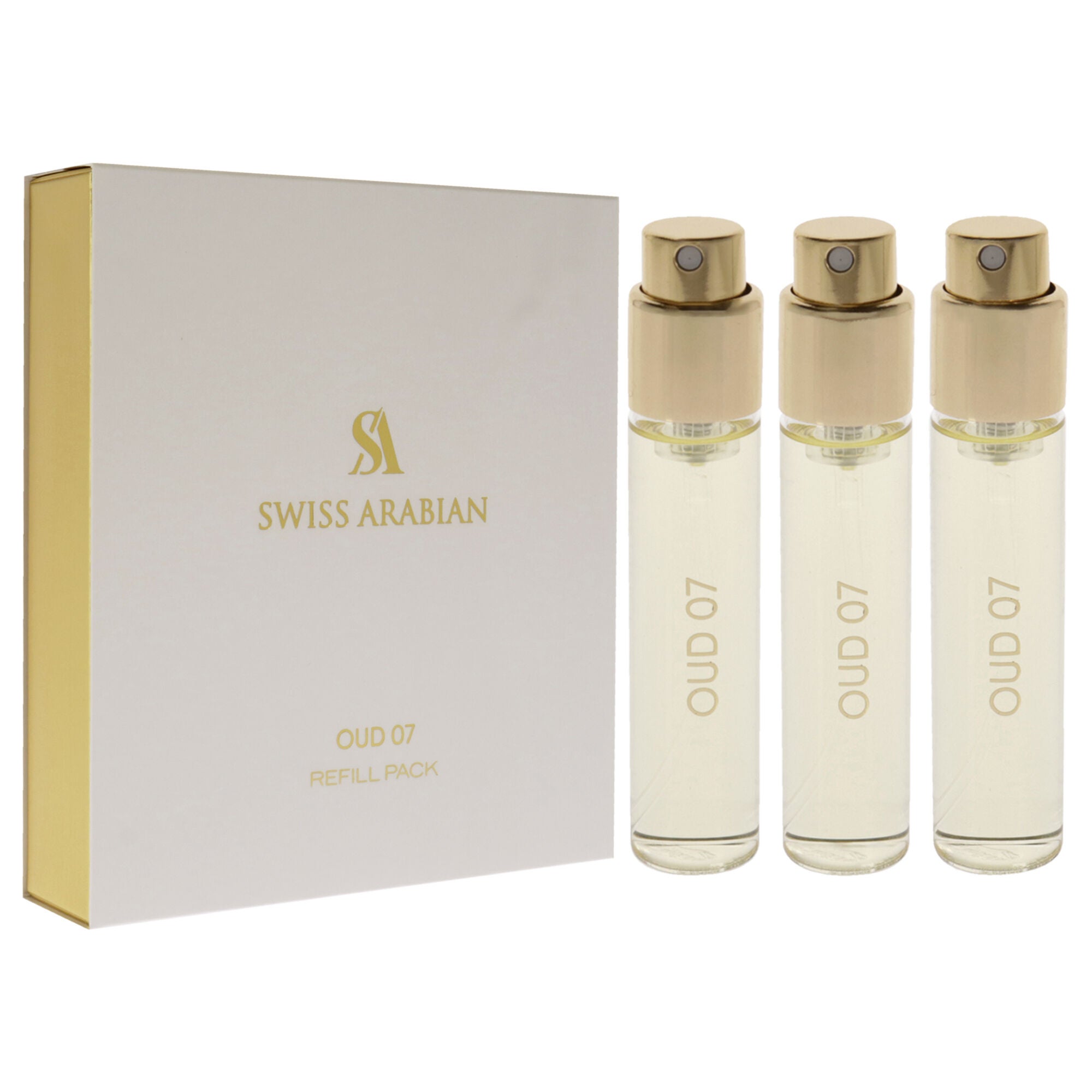 Oud 07 by Swiss Arabian for Unisex - 3 Pc Mini Gift Set 3 x 1oz EDP Spray (Refill), See Description, alternate image number 1