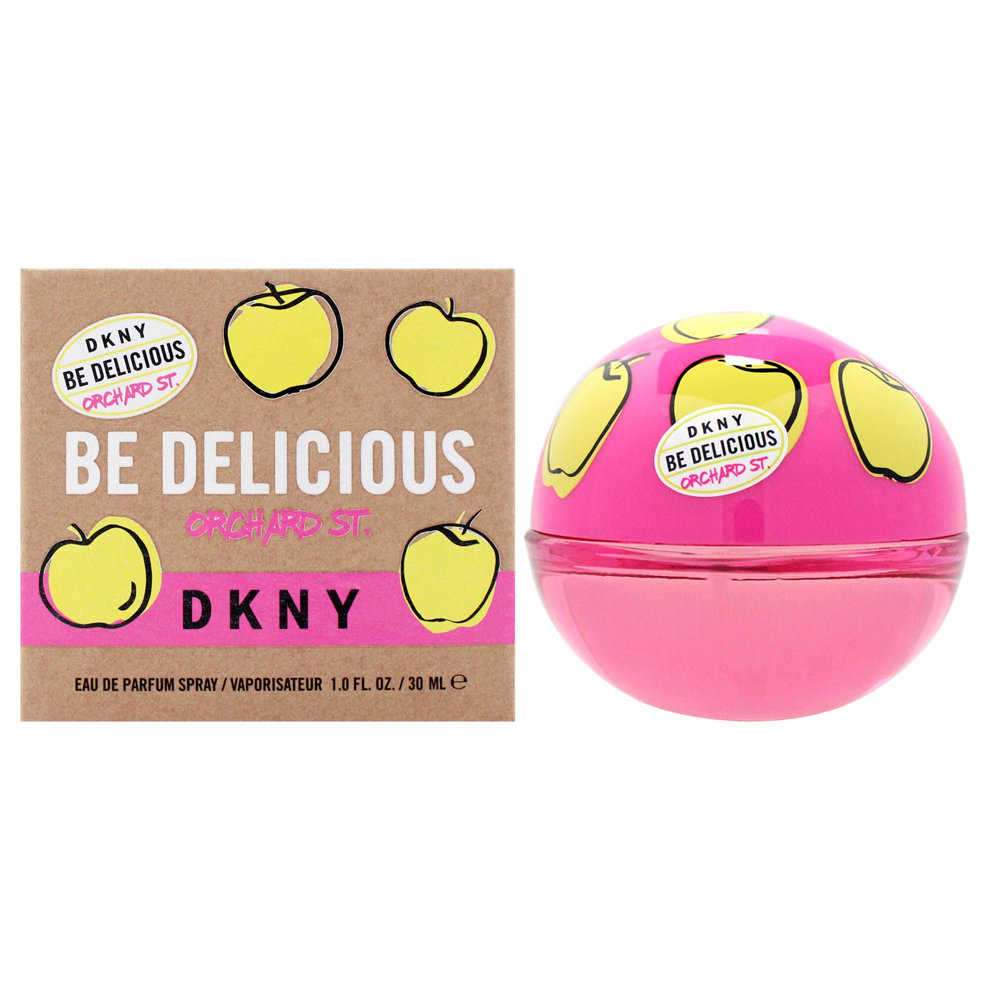 DKNY Be Delicious Orchard St by Donna Karan for Women - 1 oz EDP Spray, Clear, hi-res image number 0