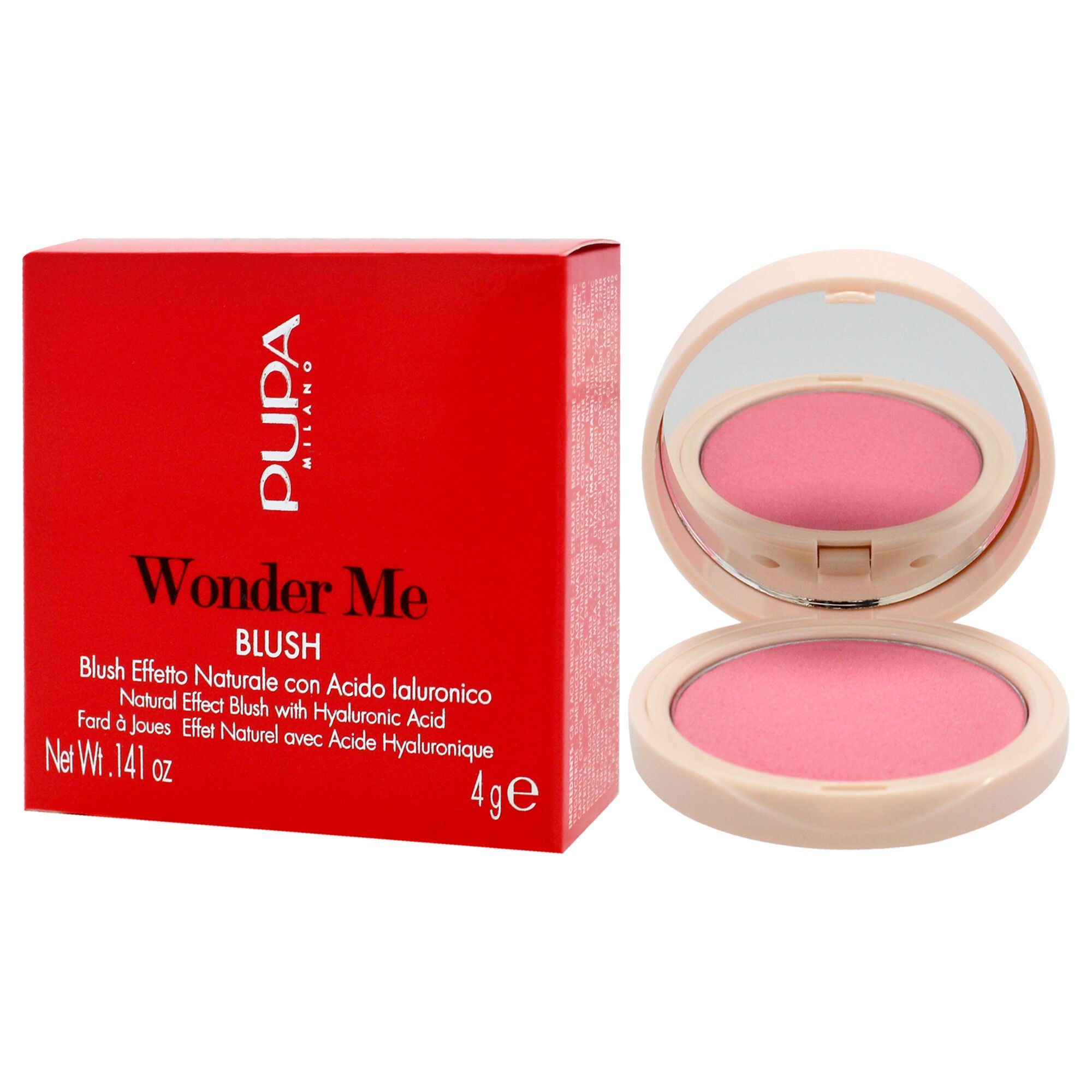 Wonder Me Blush - 006 First Kiss-Radiant by Pupa Milano for Women - 0.141 oz Blush, See Description, alternate image number 3