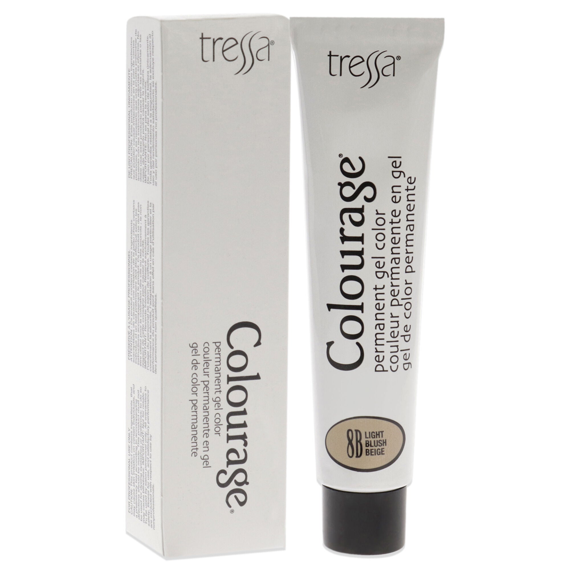 Colourage Permanent Gel Color - 8B Light Blush Beige by Tressa for Unisex - 2 oz Hair Color, See Description, alternate image number 2