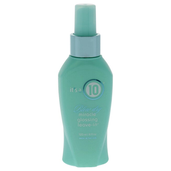 Miracle Blow Dry Glossing Leave-In by Its A 10 for Unisex - 4 oz Treatment, NA, hi-res image number null