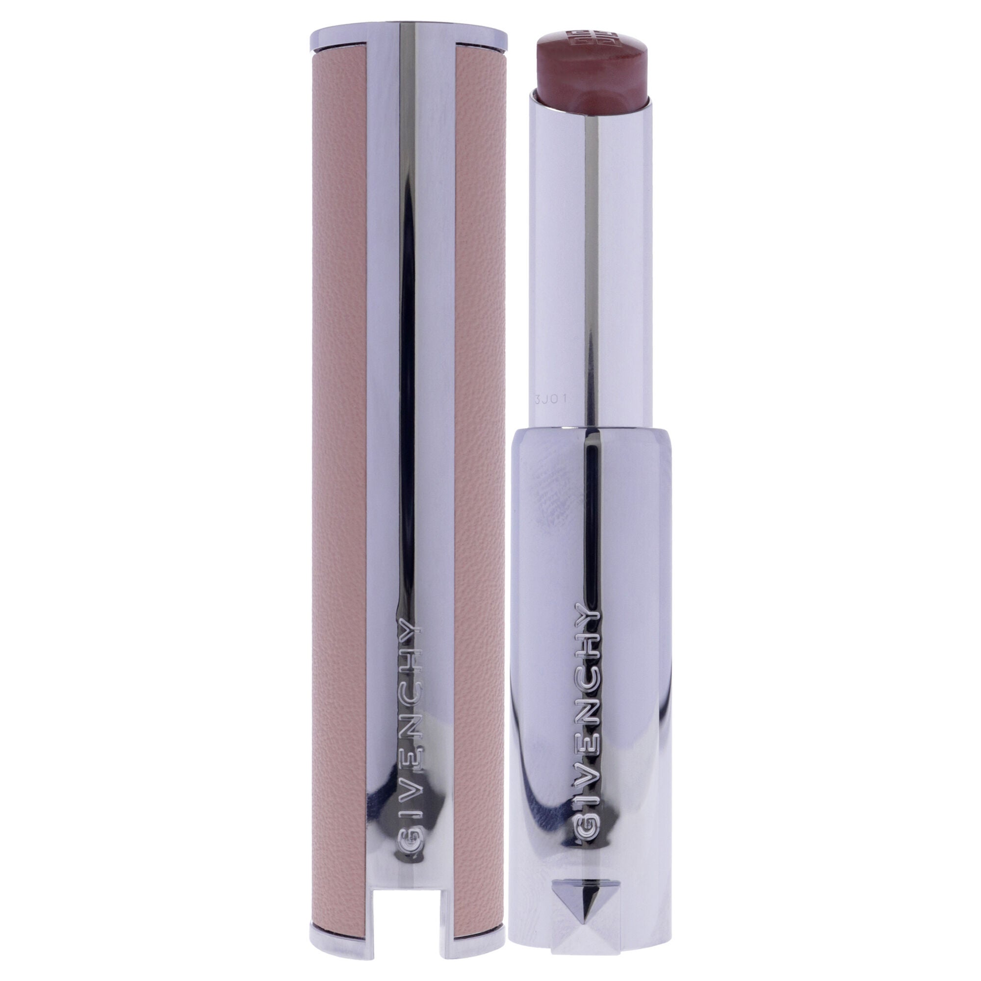 Rose Perfecto Beautifying Lip Balm - 110 Milky Nude by Givenchy for Women - 0.09 oz Lip Balm, Brown, alternate image number 4