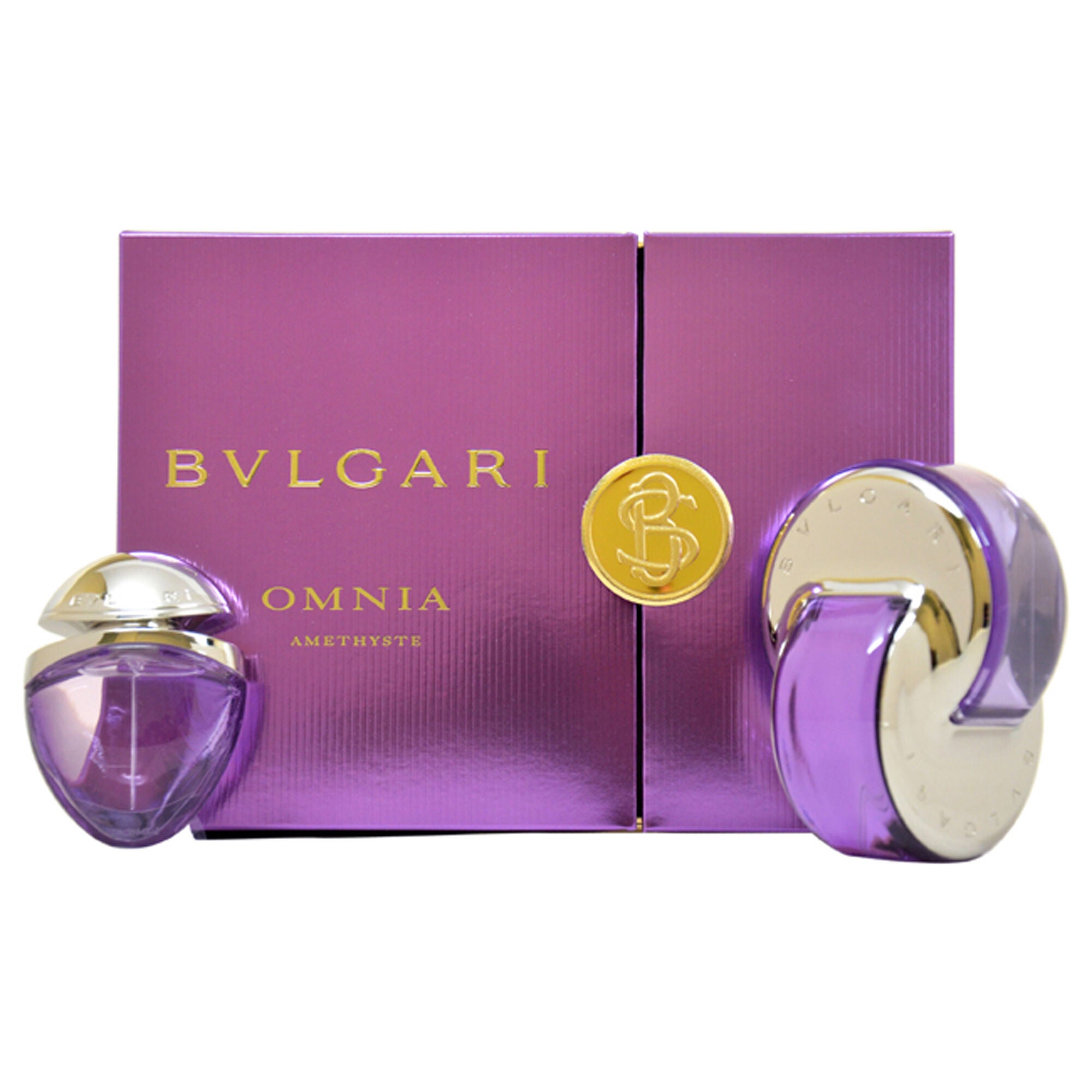 Bvlgari Omnia Amethyste by Bvlgari for Women - 2 Pc Gift Set 2.2oz EDT Spray, 0.5oz EDT Spray, See Description, hi-res image number 0