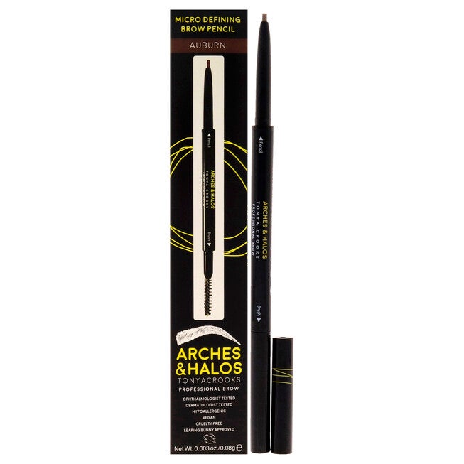 Micro Defining Brow Pencil - Auburn by Arches and Halos for Women - 0.003 oz Eyebrow Pencil, NA, hi-res image number null