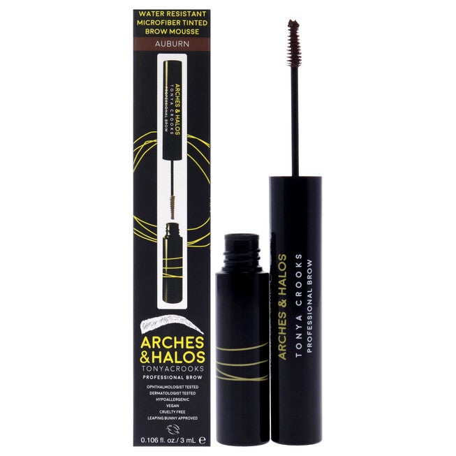 Microfiber Tinted Brow Mousse - Auburn by Arches and Halos for Women - 0.106 oz Mousse, NA, hi-res image number null