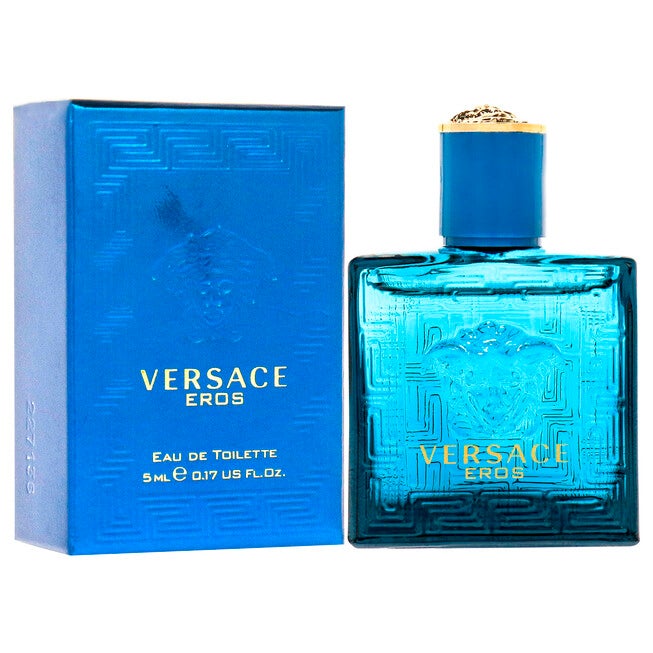 Versace Eros by Versace for Men - 0.17 oz EDT Splash (Mini), , alternate image number null