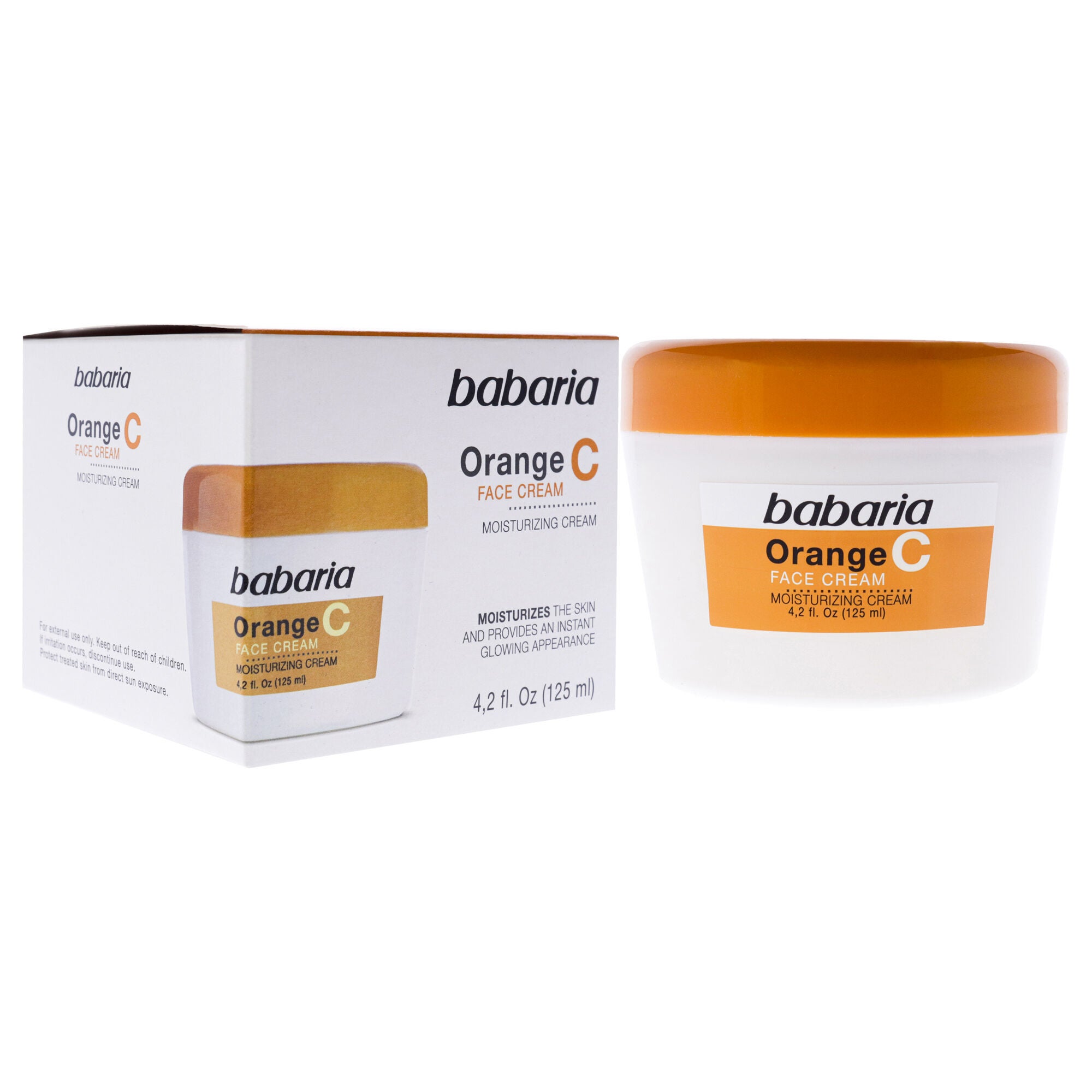 Orange C Face Cream by Babaria for Unisex - 4.2 oz Cream, See Description, alternate image number 2