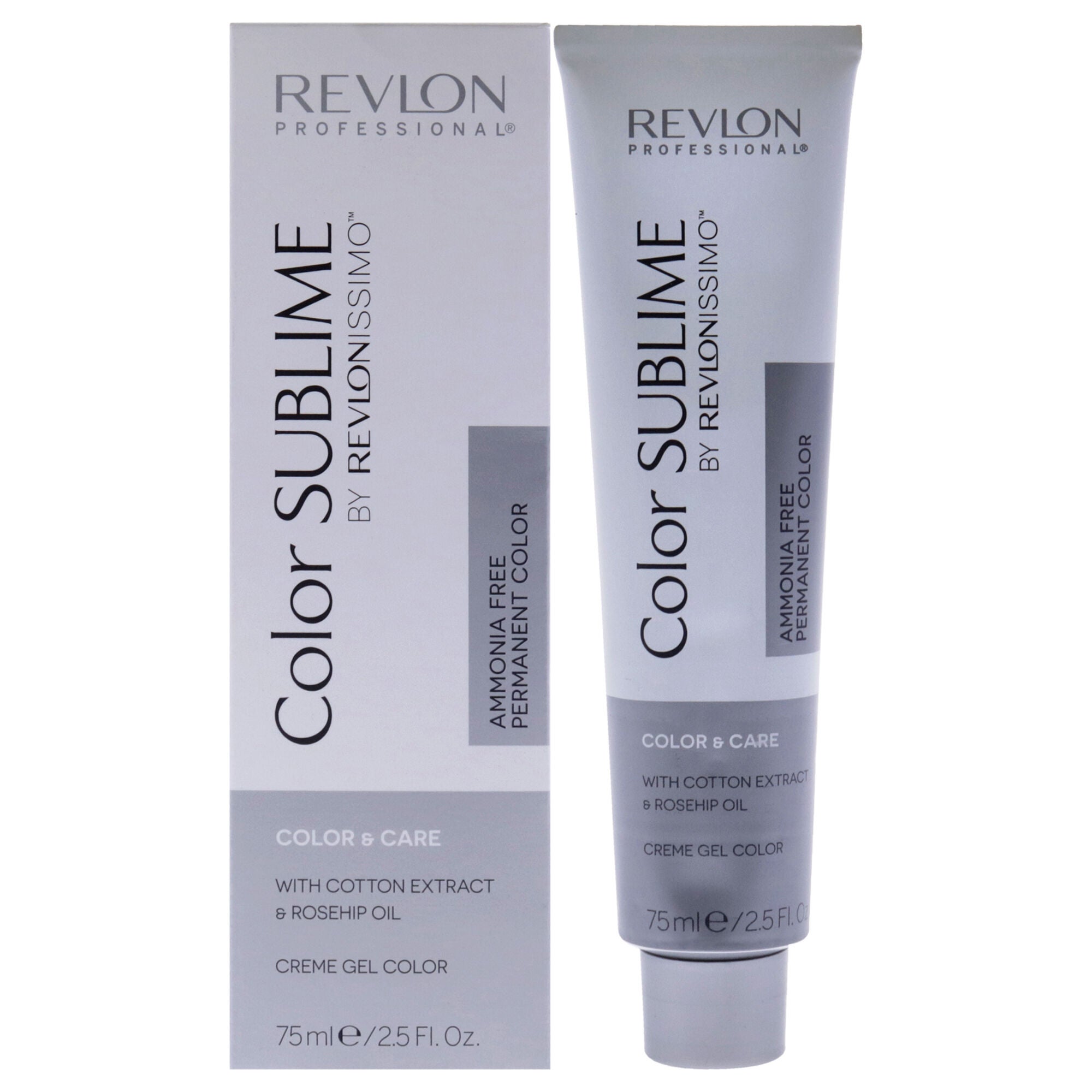 Revlonissimo Color Sublime - 7.3 Medium Gold Blonde by Revlon for Unisex - 2.5 oz Hair Color, See Description, hi-res image number 0