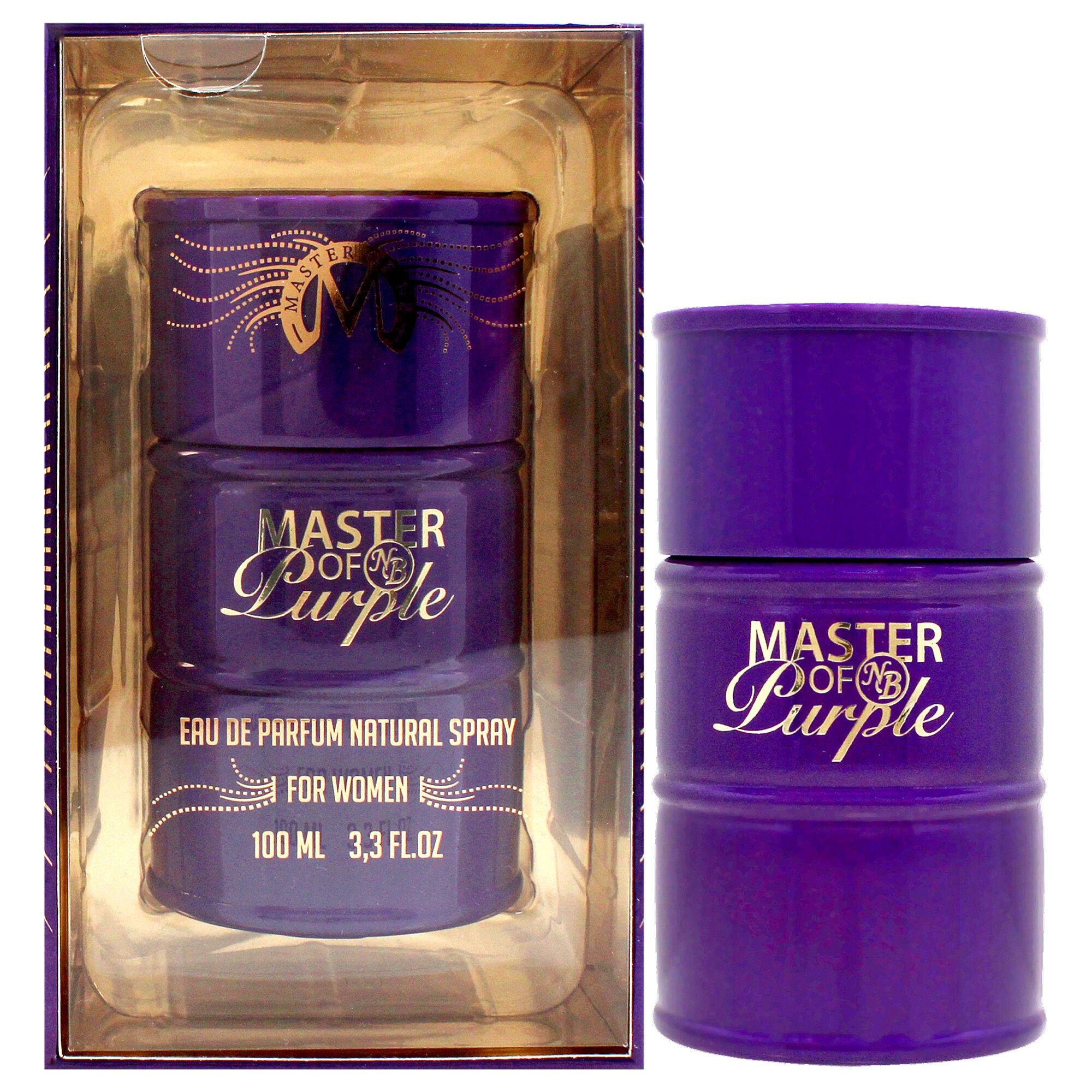 Master of Purple by New Brand for Women - 3.3 oz EDP Spray, See Description, hi-res image number 0