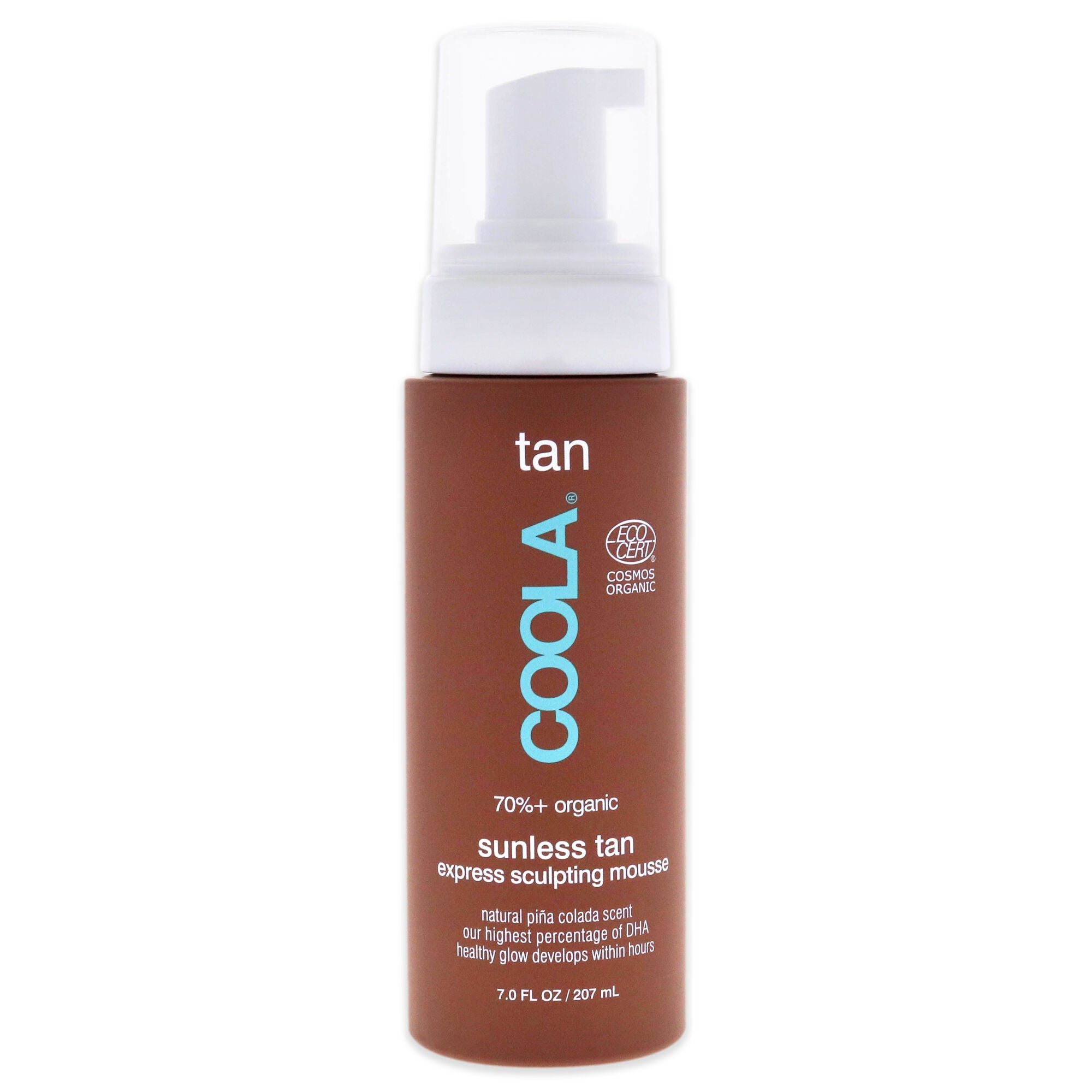 Organic Gradual Sunless Tan Express Sculpting Mousse by Coola for Unisex - 7 oz Bronzer, See Description, alternate image number 4