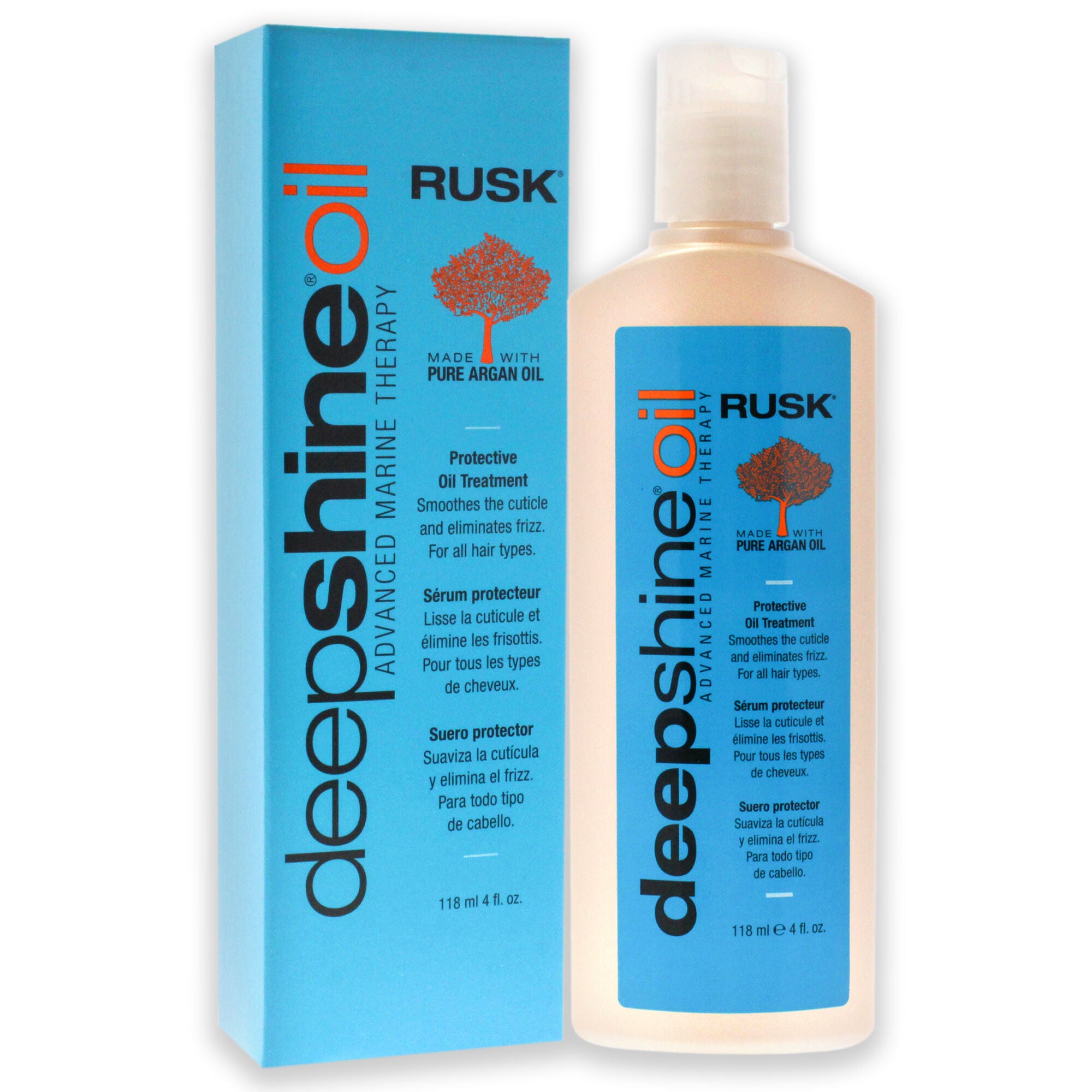 Deepshine Protective Oil Treatment by Rusk for Unisex - 4 oz Treatment, See Description, alternate image number 2