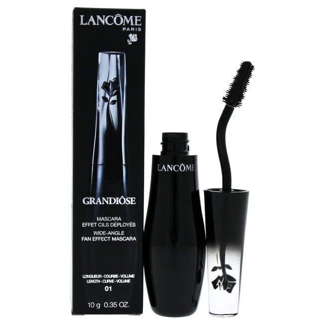 Grandiose Wide-Angle Fan Effect Mascara - 01 Noir Mirifique by Lancome for Women - 0.35 oz Mascara, NA, hi-res image number null