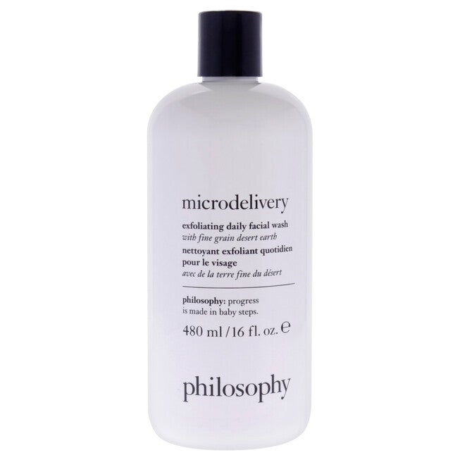 Microdelivery Exfoliating Facial Wash by Philosophy for Unisex - 16 oz Cleanser, NA, hi-res image number null