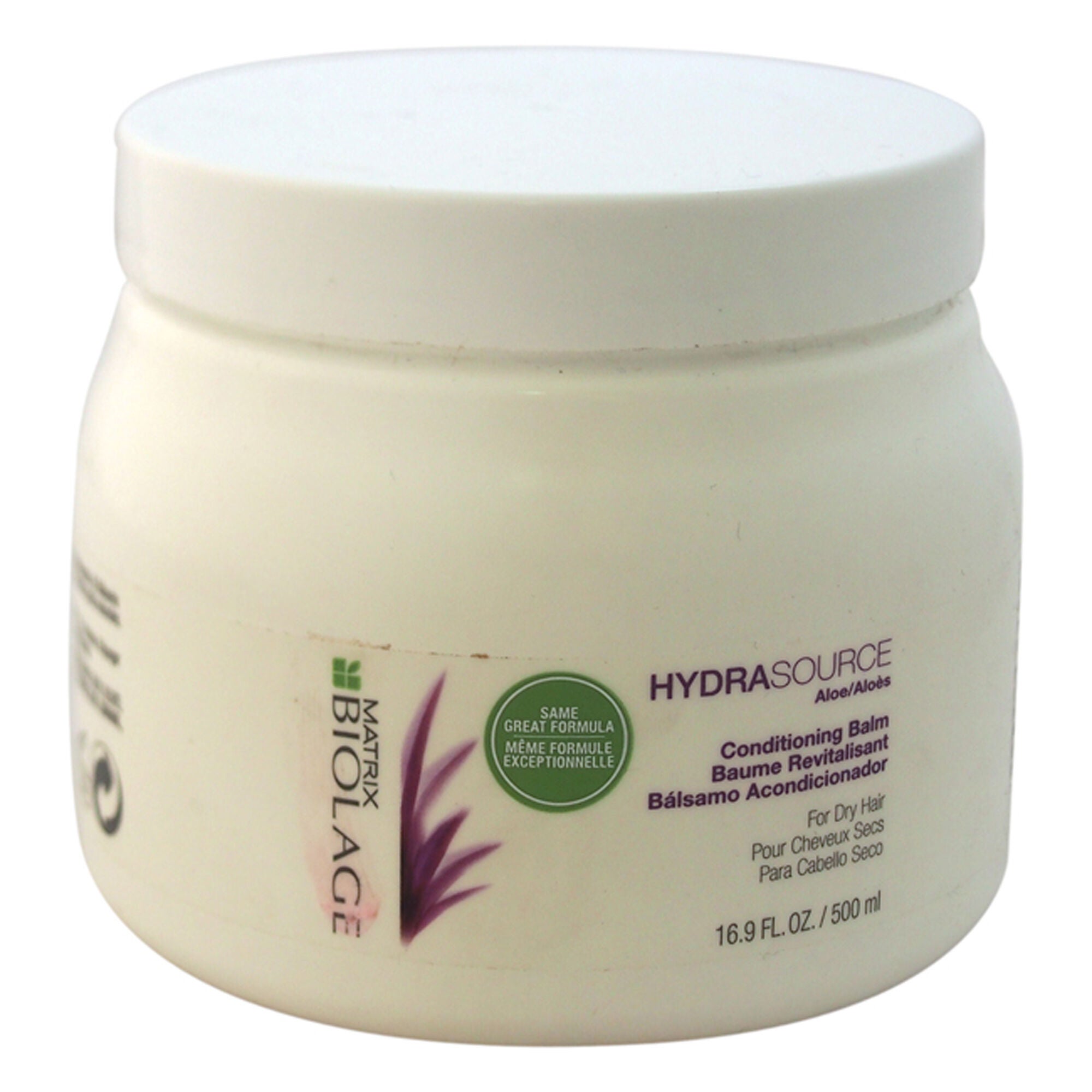Biolage Hydrasource Conditioning Balm For Dry Hair by Matrix for Unisex - 16.9 oz Balm, See Description, hi-res image number 0