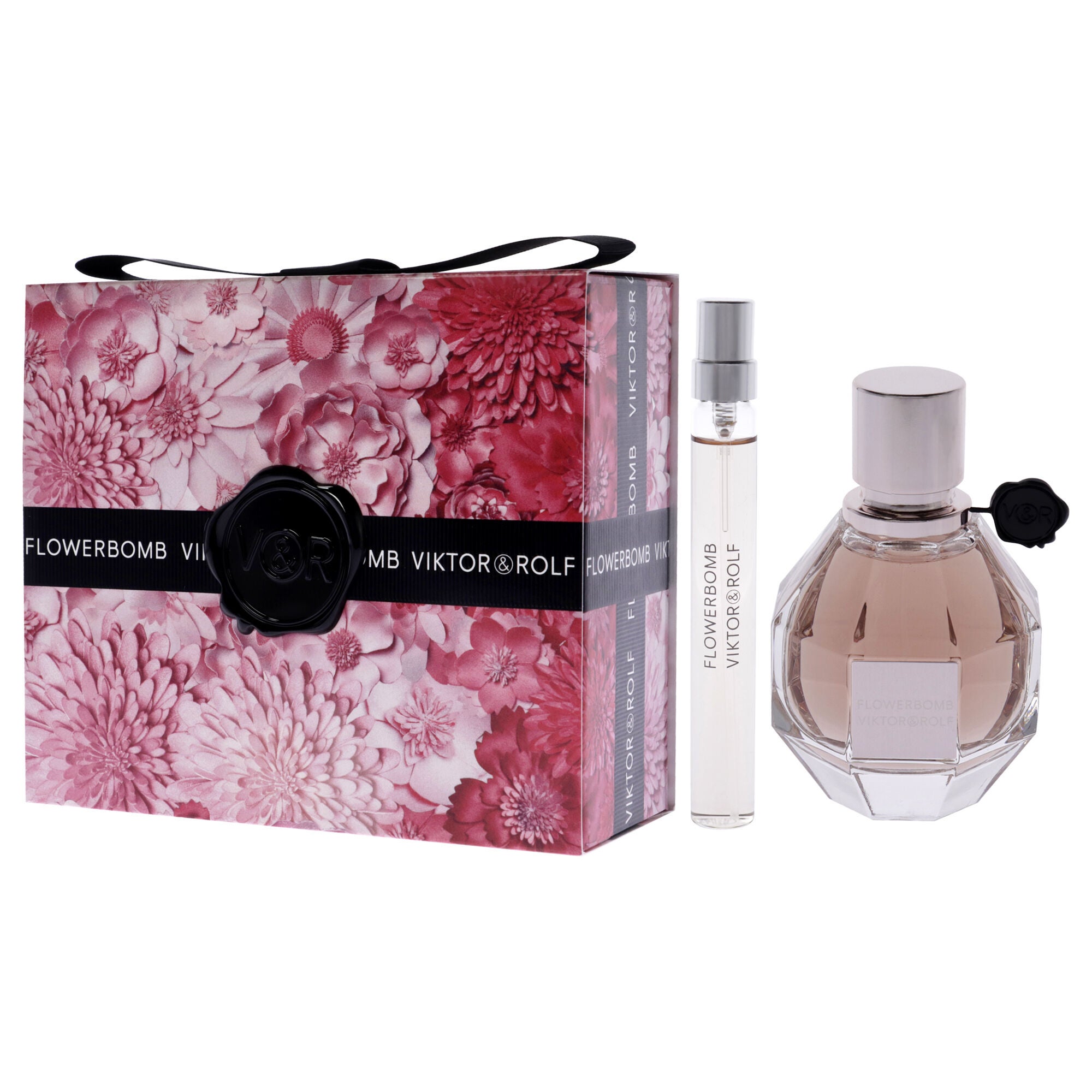 Flowerbomb by Viktor and Rolf for Women 2 Pc Gift Set 1.7oz EDP Spray, 0.34oz EDP Spray, See Description, alternate image number 3