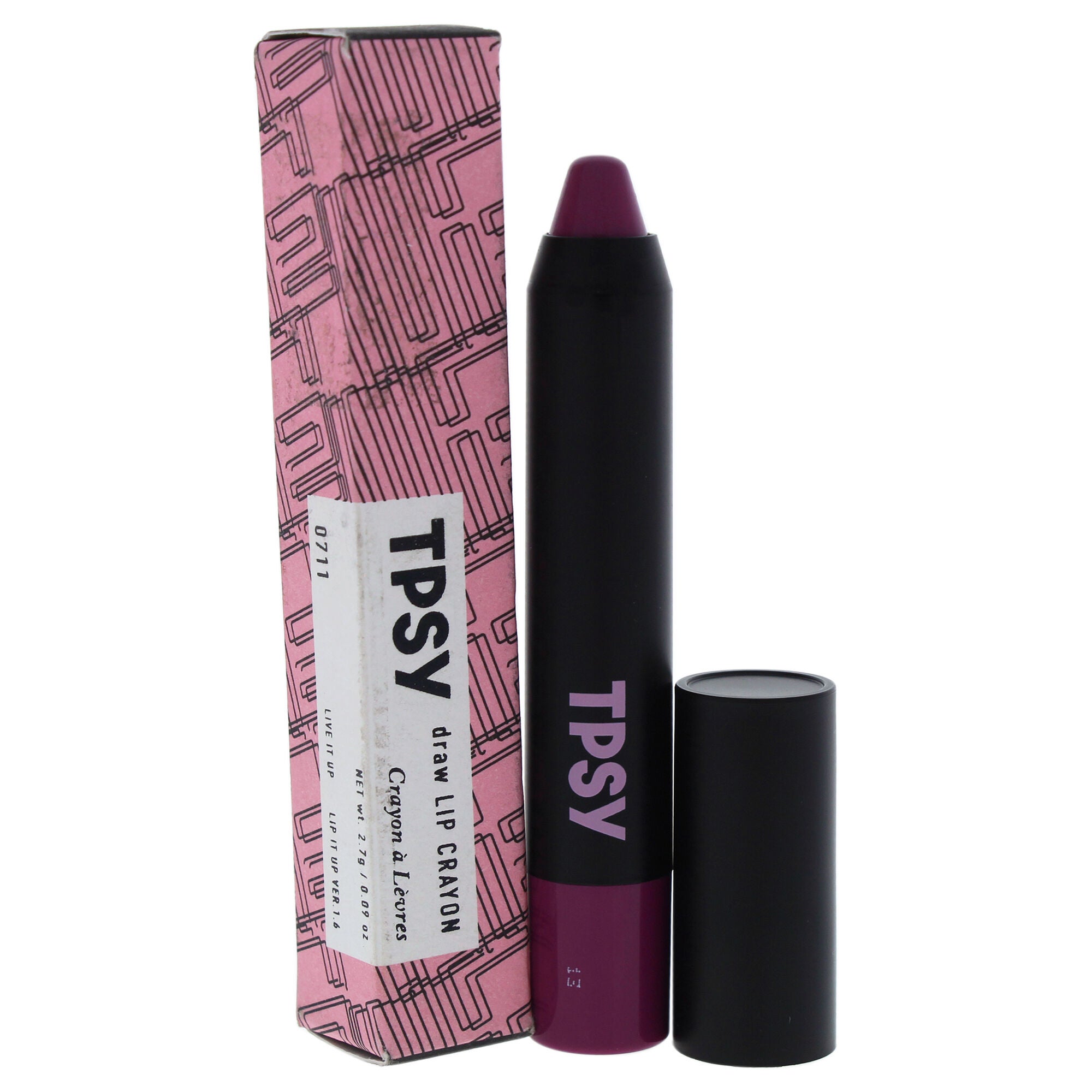Draw Lip Crayon - 013 Mixed Berry by TPSY for Women - 0.09 oz Lipstick, See Description, alternate image number 2