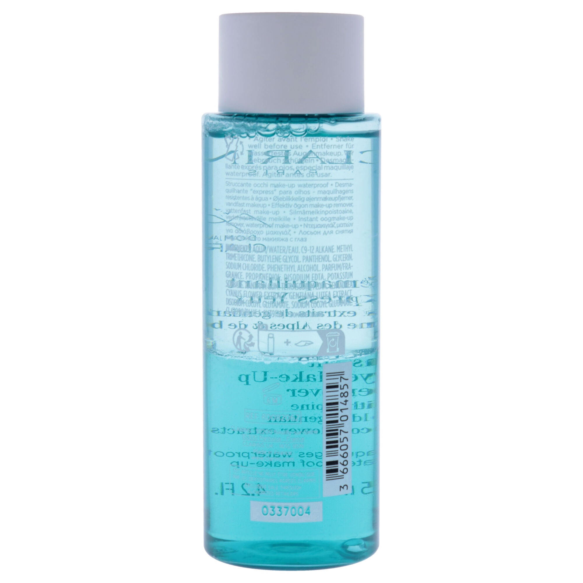 Instant Eye Makeup Remover by Clarins for Unisex - 4.2 oz Makeup Remover, See Description, alternate image number 2