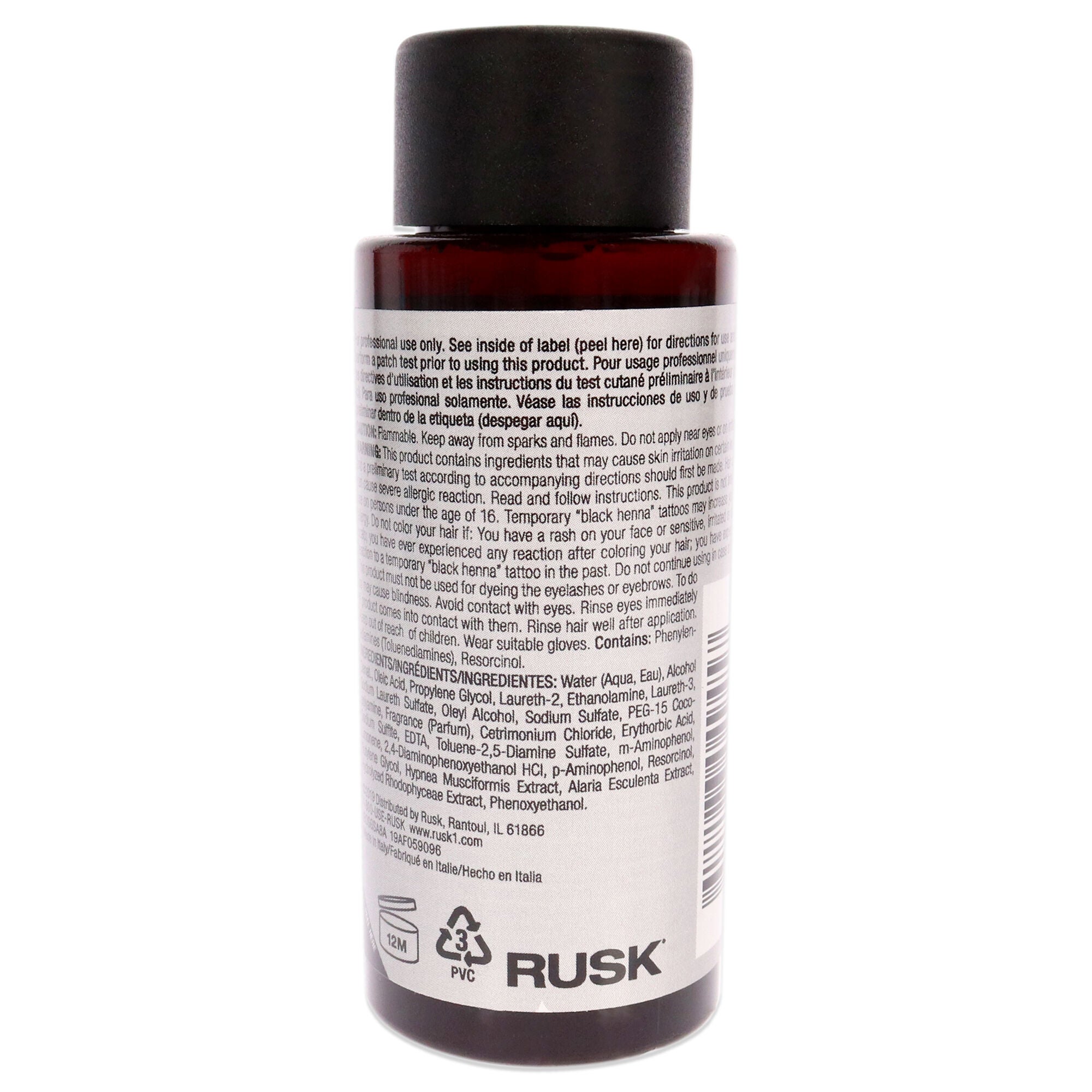 Deepshine Gloss Demi-Permanent Color - 8A Light Ash Blonde by Rusk for Unisex - 2 oz Hair Color, See Description, alternate image number 1