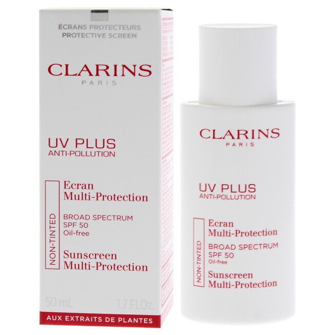 UV Plus Anti-Pollution Multi-Protection SPF 50 by Clarins for Unisex - 1.7 oz Sunscreen, NA, alternate image number null