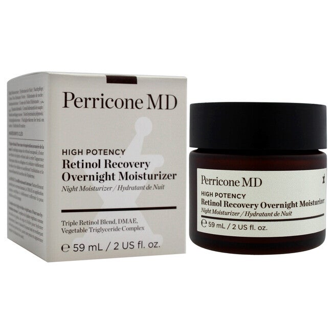 High Potency Retinol Recovery Overnight Moisturizer by Perricone MD for Women - 2 oz Moisturizer, , alternate image number null