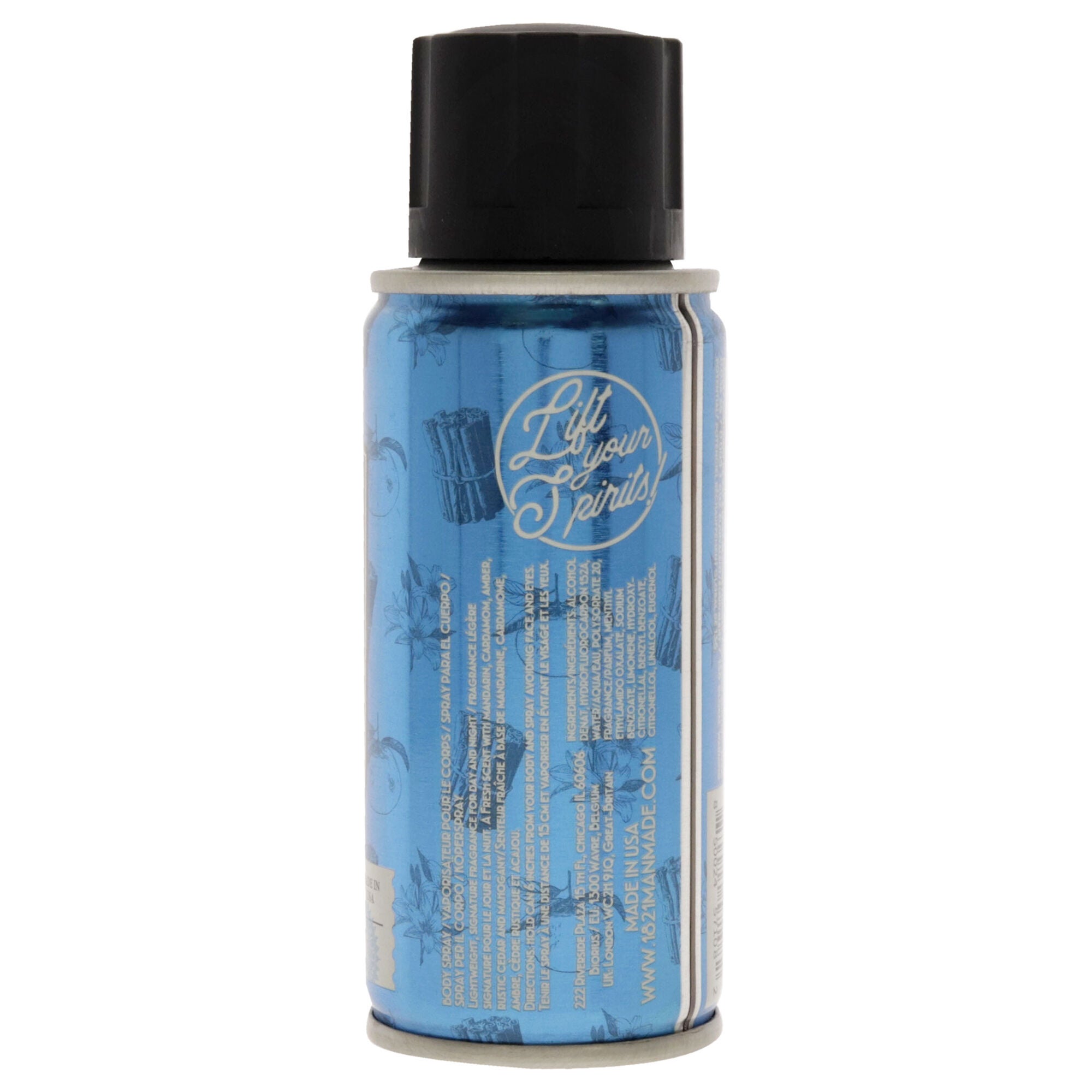 Spirits Spritzer - Absolute Mahogany by 18.21 Man Made for Men - 3.4 oz Body Spray, Clear, alternate image number 1