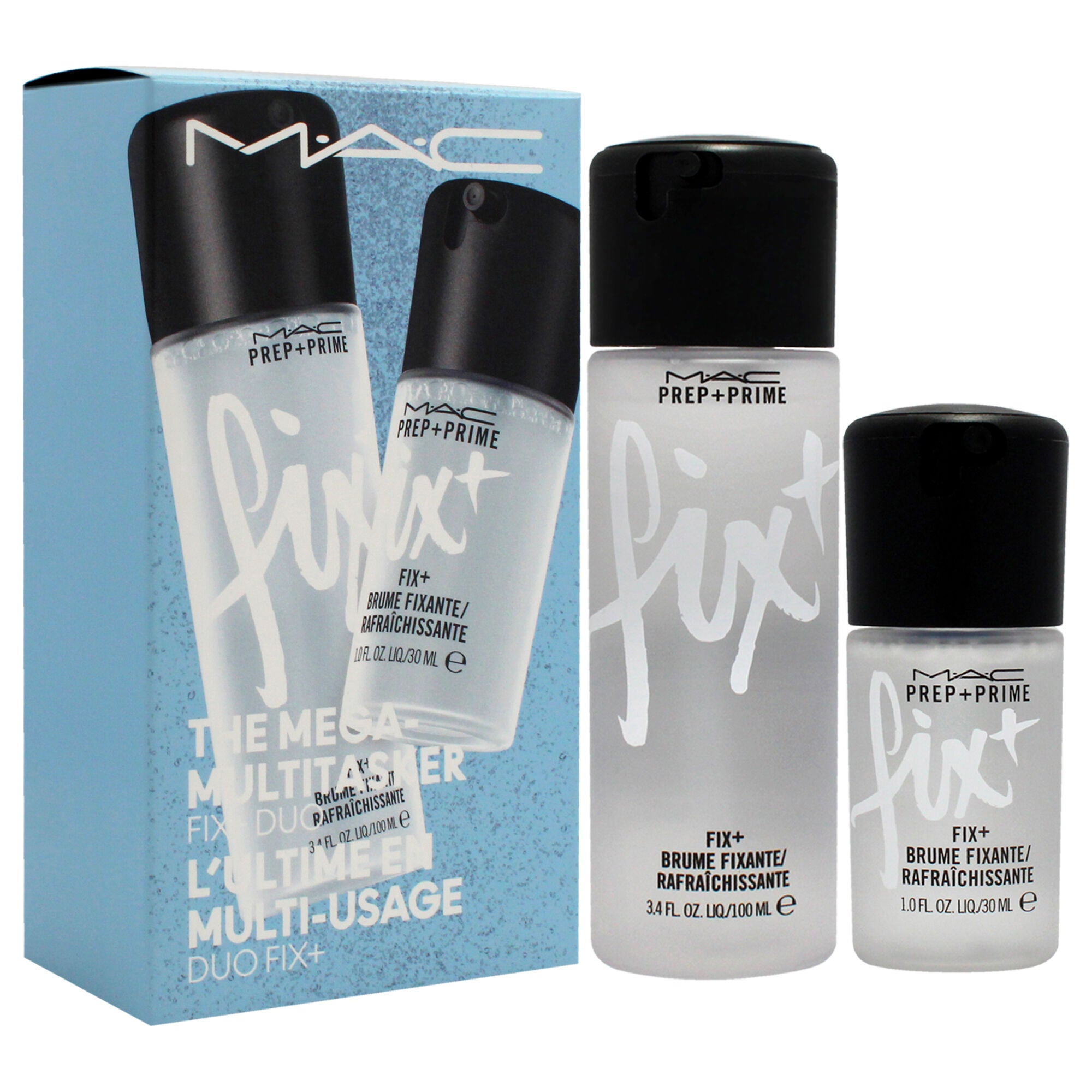 The Mega Multitasker Fix Plus Duo by MAC for Women - 2 Pc 1oz Prep Plus Prime Fix Plus, 3.4oz Prep Plus Prime Fix Plus, See Description, alternate image number 2