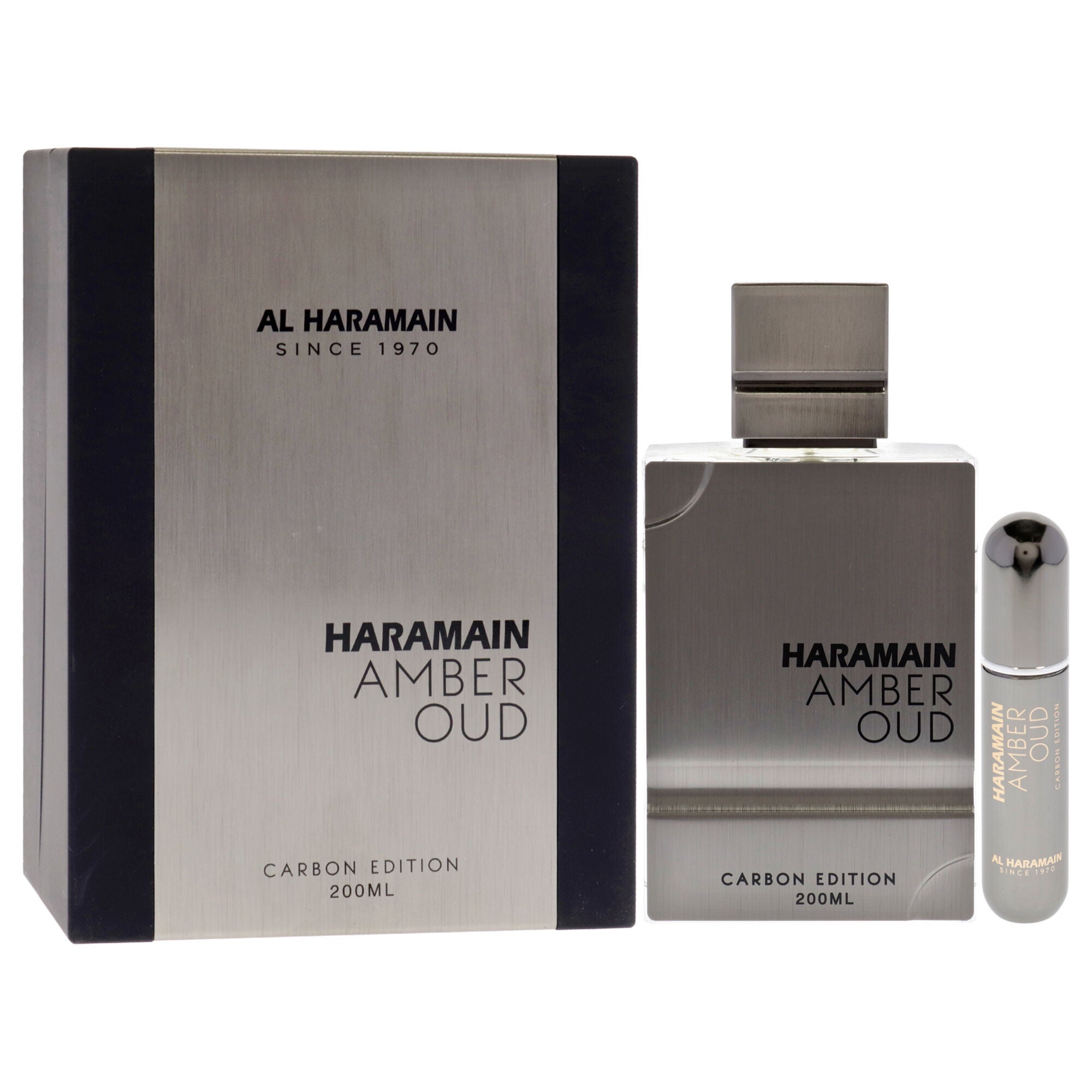 Amber Oud - Carbon Edition by Al Haramain for Men - 6.7 oz EDP Spray, See Description, alternate image number 1
