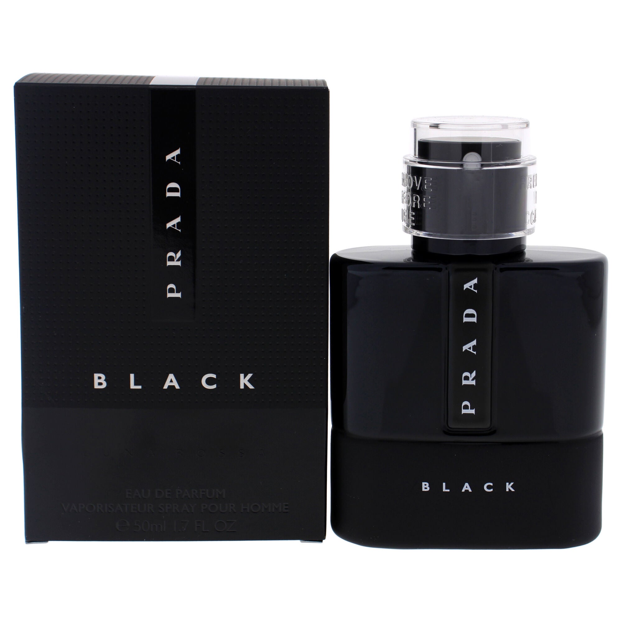 Luna Rossa Black by Prada for Men - 1.7 oz EDP Spray, See Description, hi-res image number 0