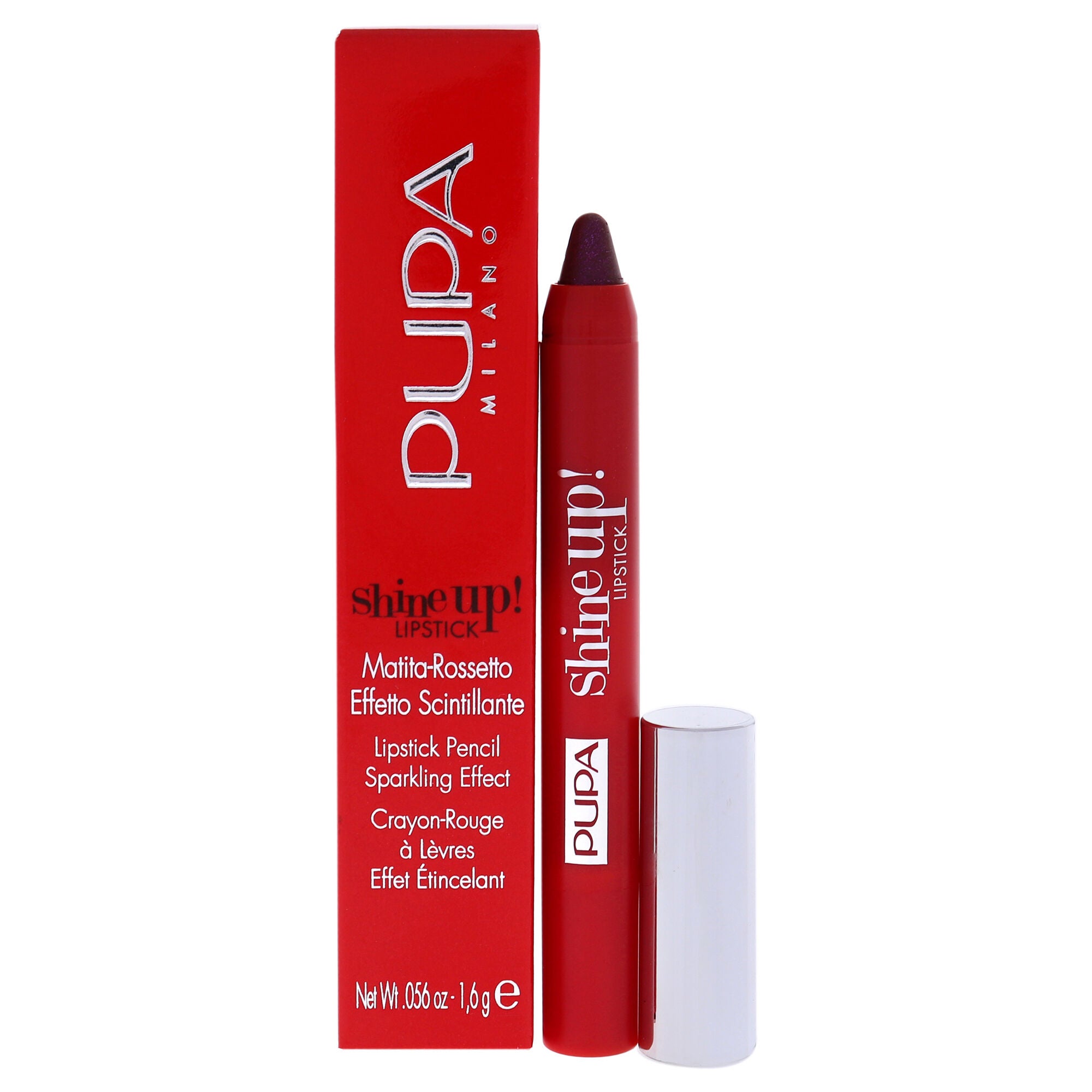 Shine Up! Lipstick - 012 Come Into The Dark Side by Pupa Milano for Women - 0.056 oz Lipstick, See Description, hi-res image number 0
