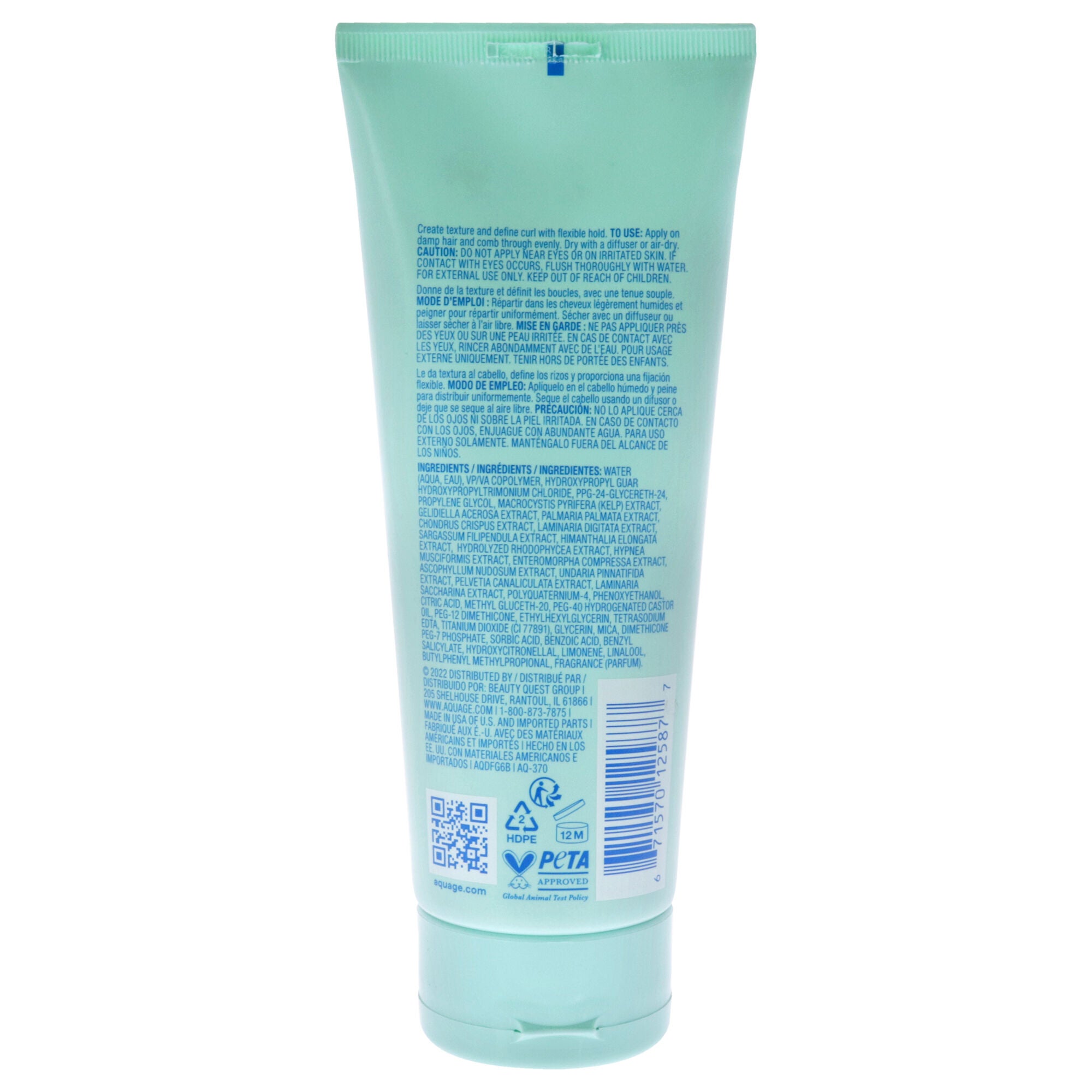 Defining Gel by Aquage for Unisex - 6 oz Gel, See Description, alternate image number 2